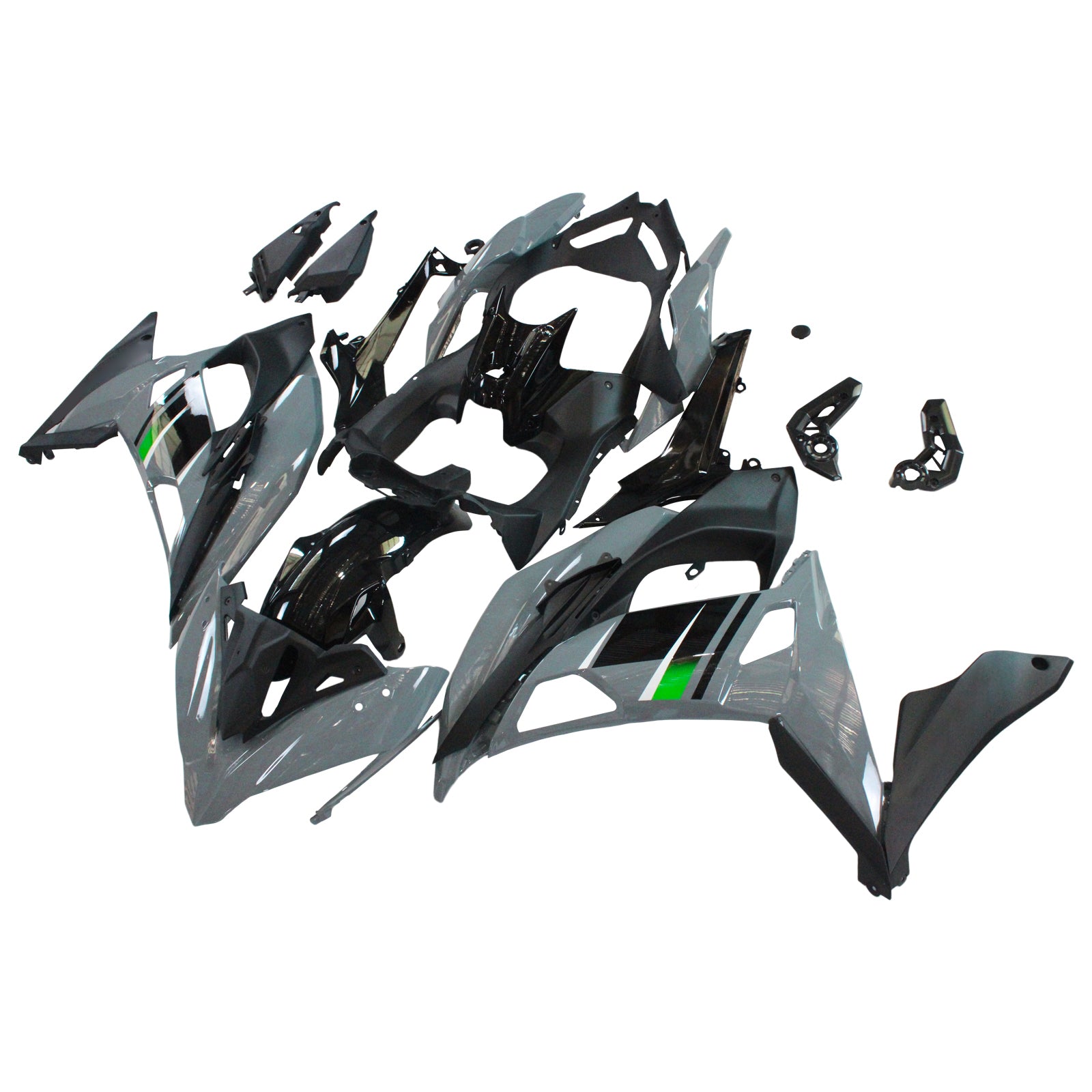 Injection Fairing Kit Bodywork Plastic ABS fit For Kawasaki ER6F/Ninja650R 2017-2019