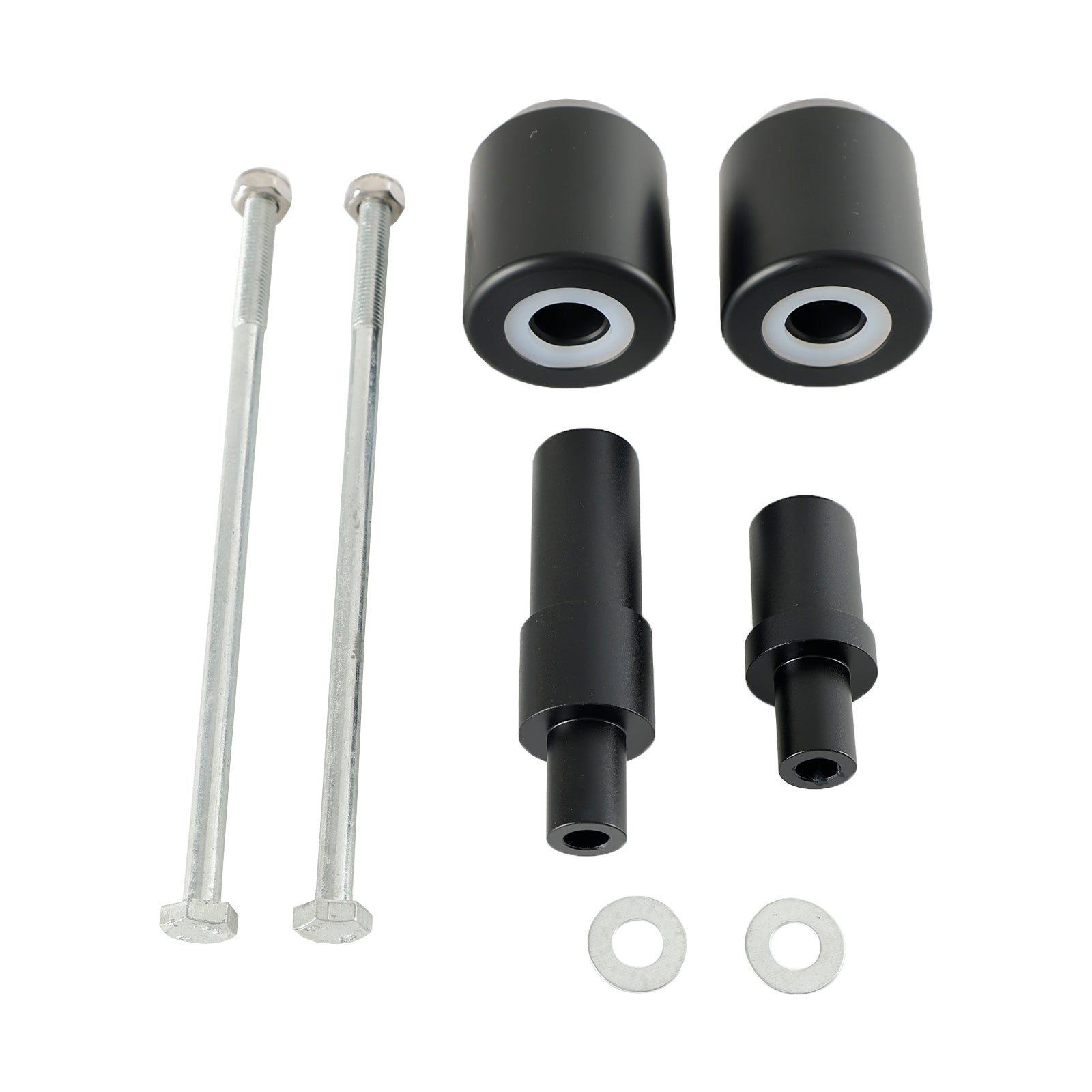 2017-2023 Kawasaki Z650 Ninja 650 Crash Bobbin Protector Slider Aluminium Black
