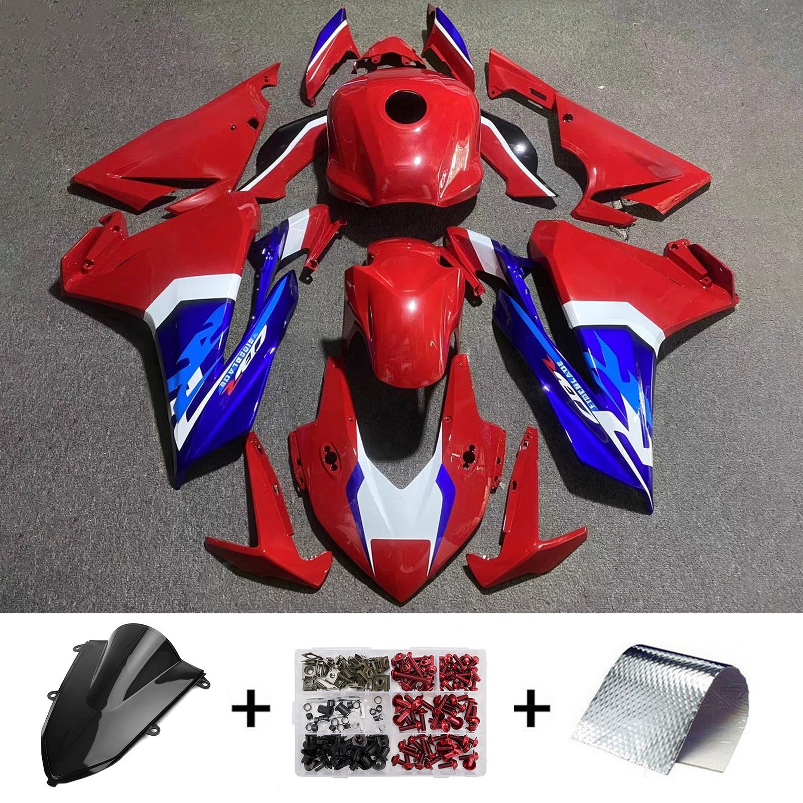 Injection Fairing Kit Bodywork Plastic ABS For Honda CBR400R 2022