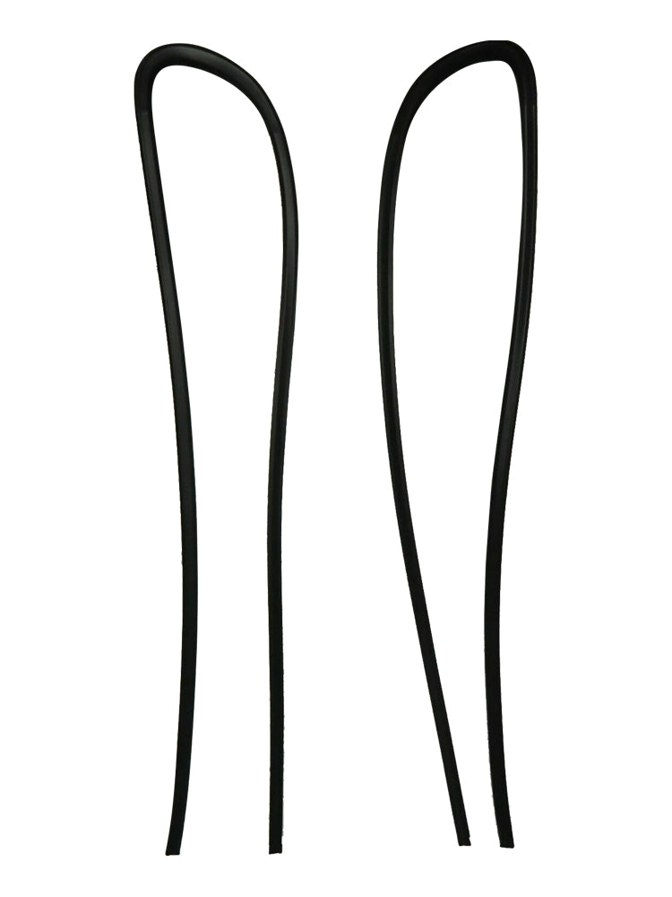 1988-1991 HONDA CR-X CRX EF8 2PCS Window Glass Molding RH & LH 73810-SH2-003 73860SH2003