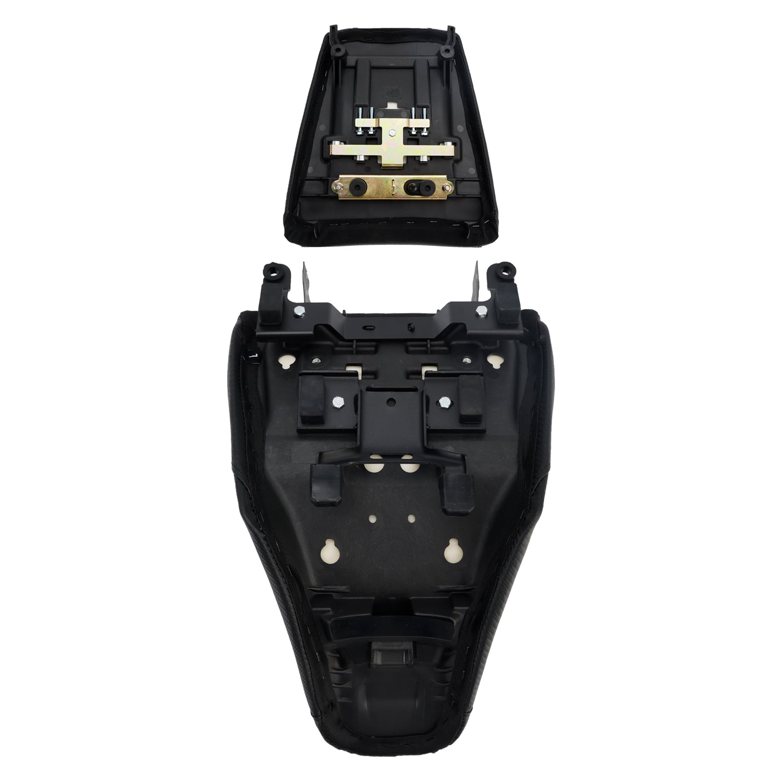 Lower Front&Rear Driver Seat Pillion Black Fits For Suzuki V-Strom Dl1050 23+