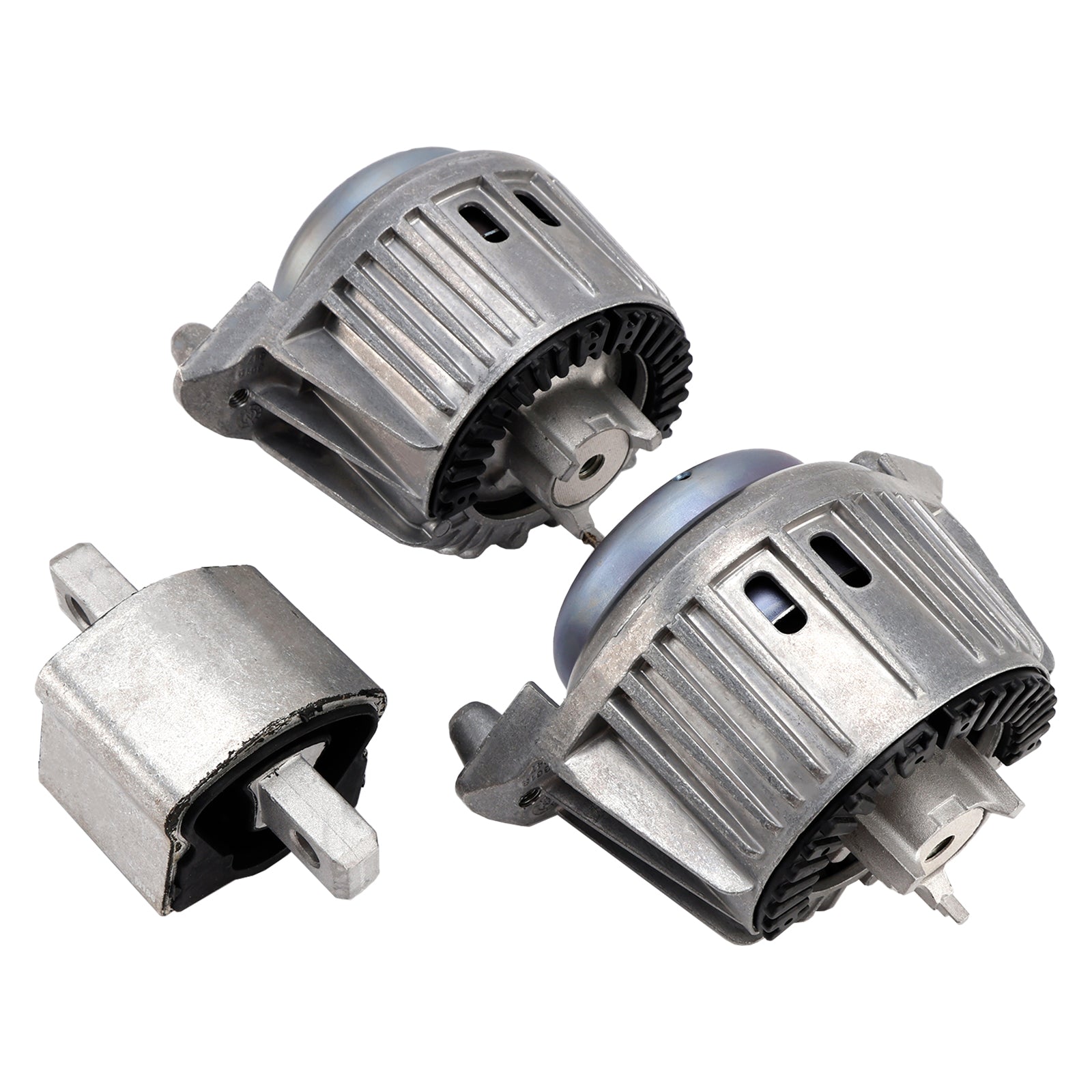 Mercedes-Benz C-Klasse 2007-2014 W204 3x Motorbevestigingen & Transmissiebevestiging 2122406417 2122400418