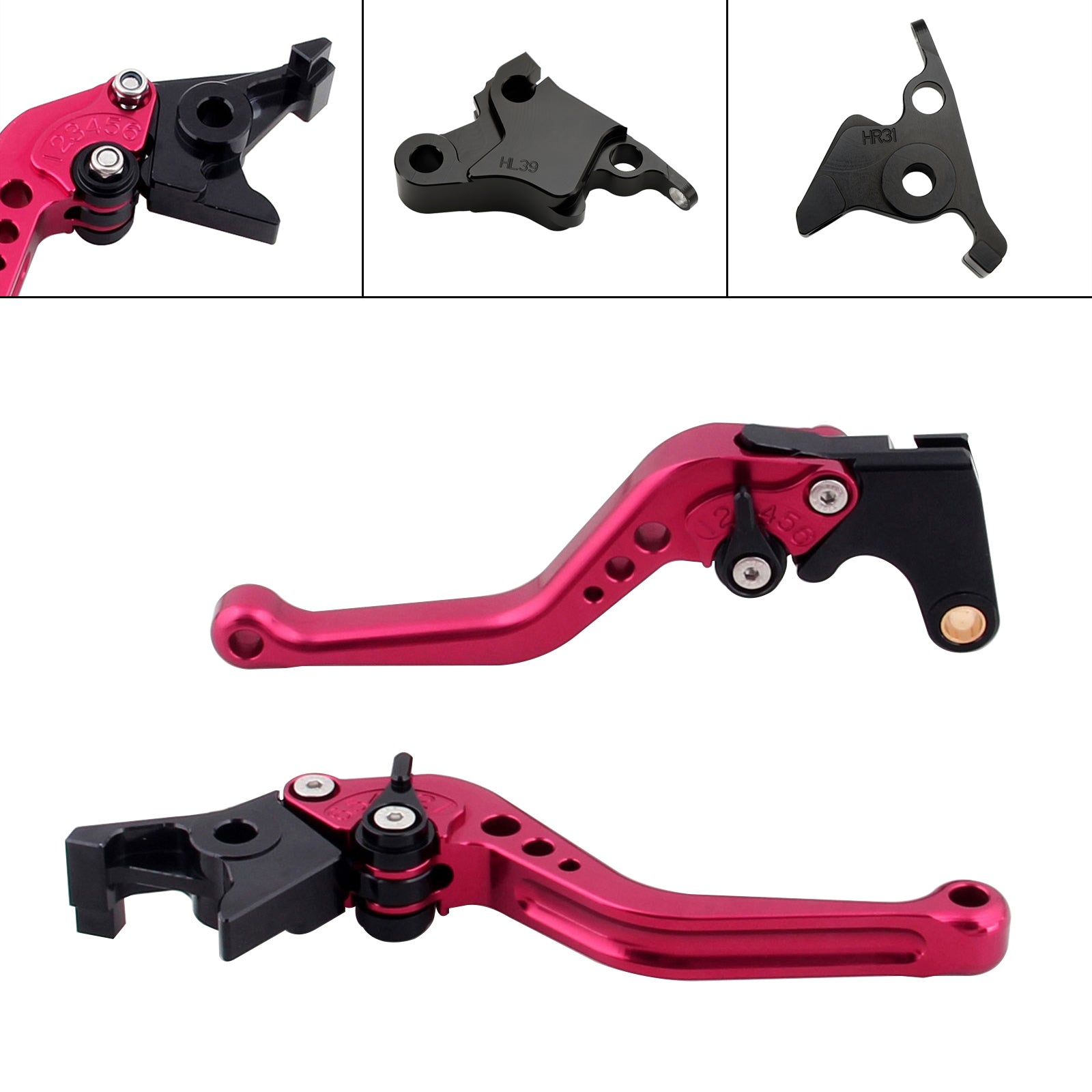Nouveau levier de frein d'embrayage court adapté pour CFMOTO 450SS 450SR 21-23 450NK 23-24