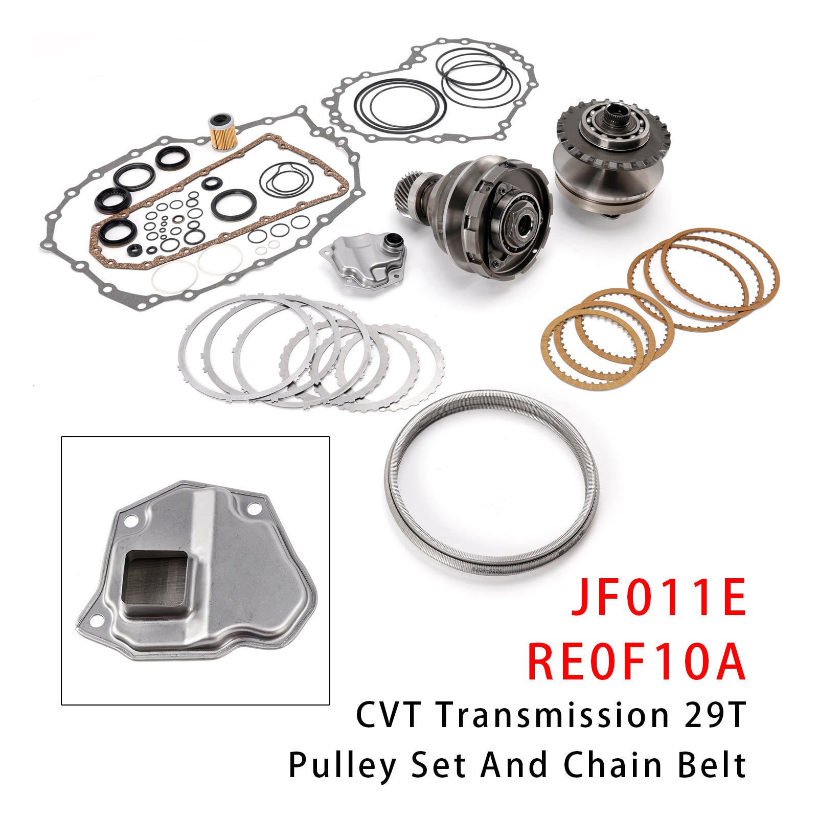 2007-2012 For Nissan Sentra L4 2.0 (MR20DE Engine) / 2.5L (QR25DE Engine) JF011E RE0F10A