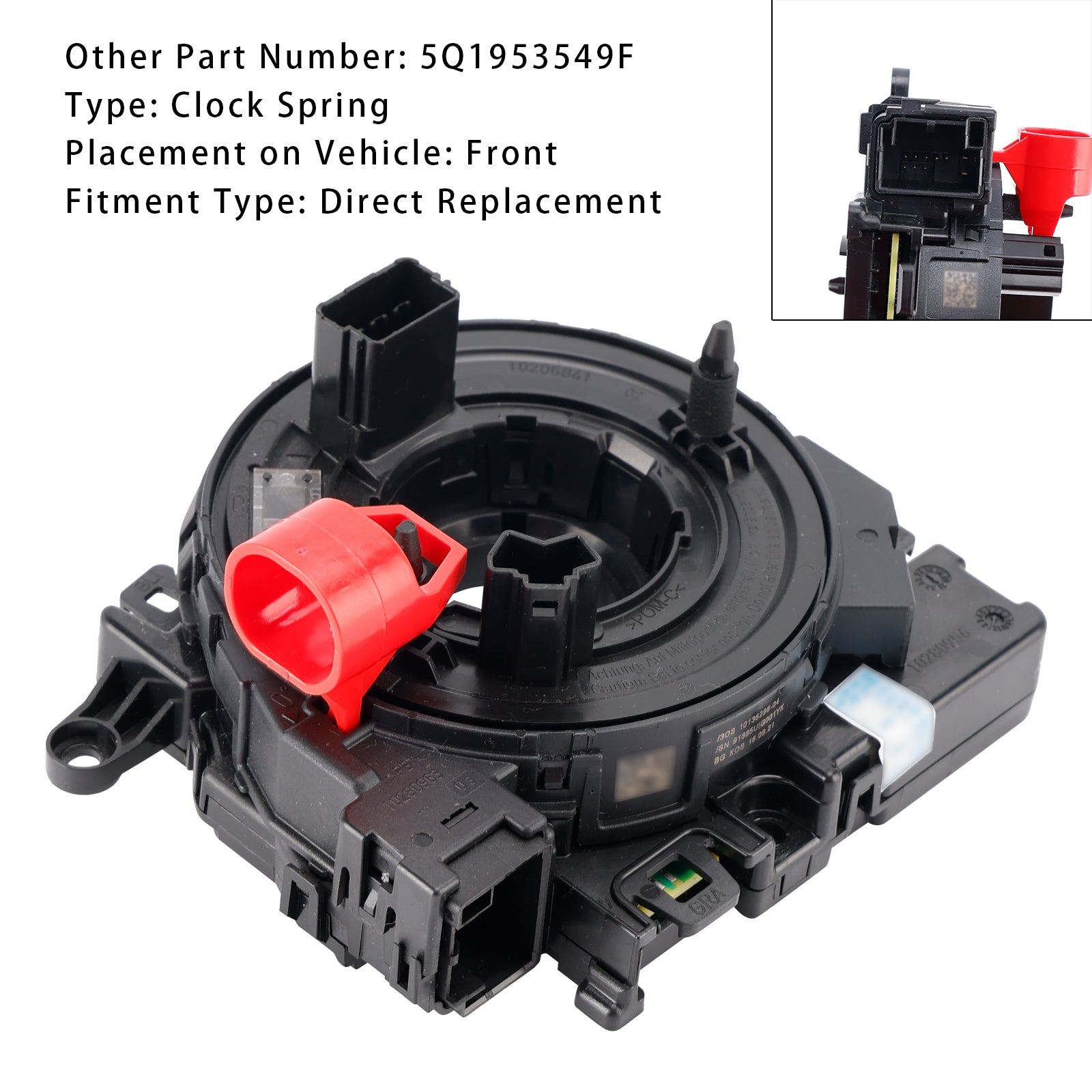 VW Golf R MK8 Klokveer 5Q1953549F