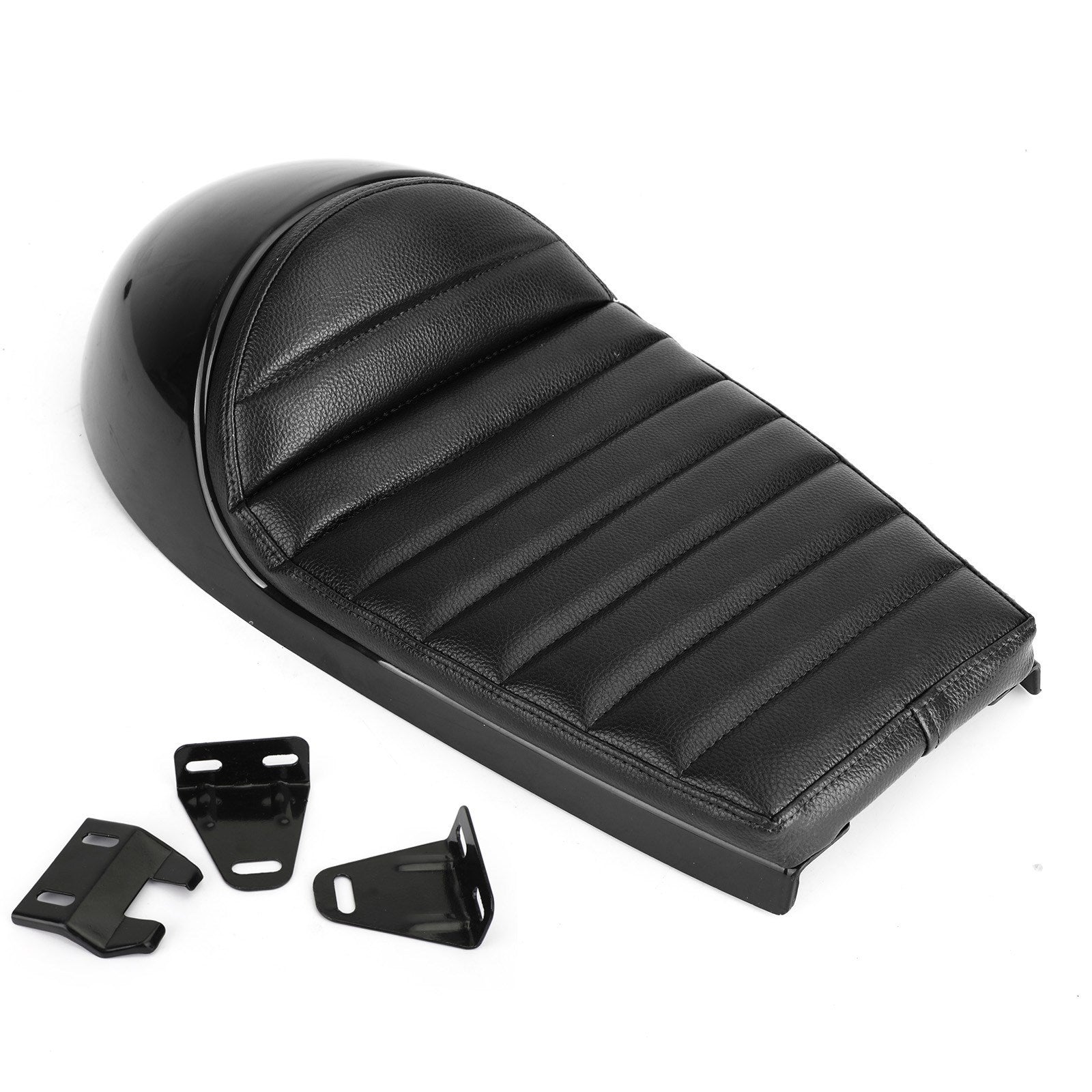 Honda CG-serien som CG125 Universal Cafe Racer Seat Retro Vintage Cushion Scrambler Sadelbänk