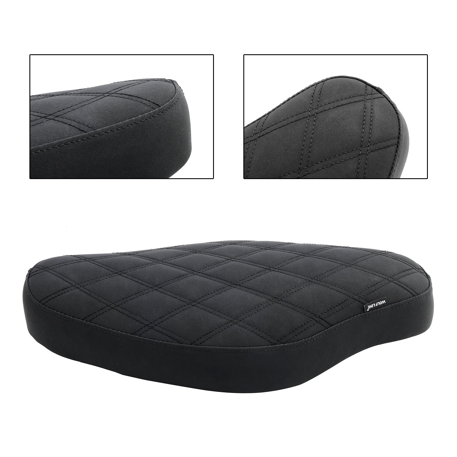 2023 Honda Cross Cub CC110 Komplett kudde ryttare passagerarsäte svart