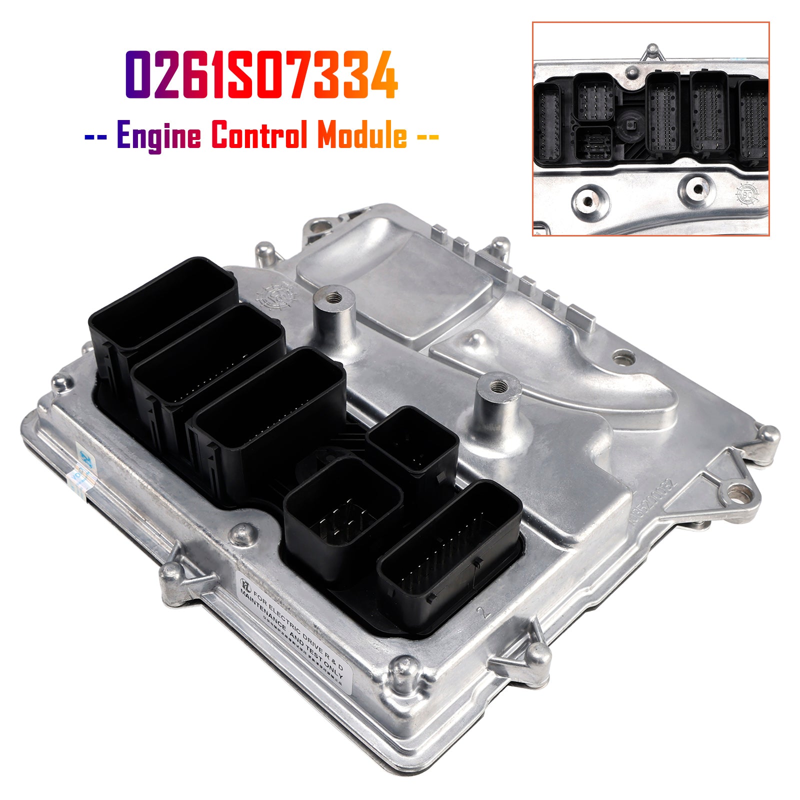 BMW X1 E84 E87 E90 E91 Engine Control Module Unit 0261S07334 7628656