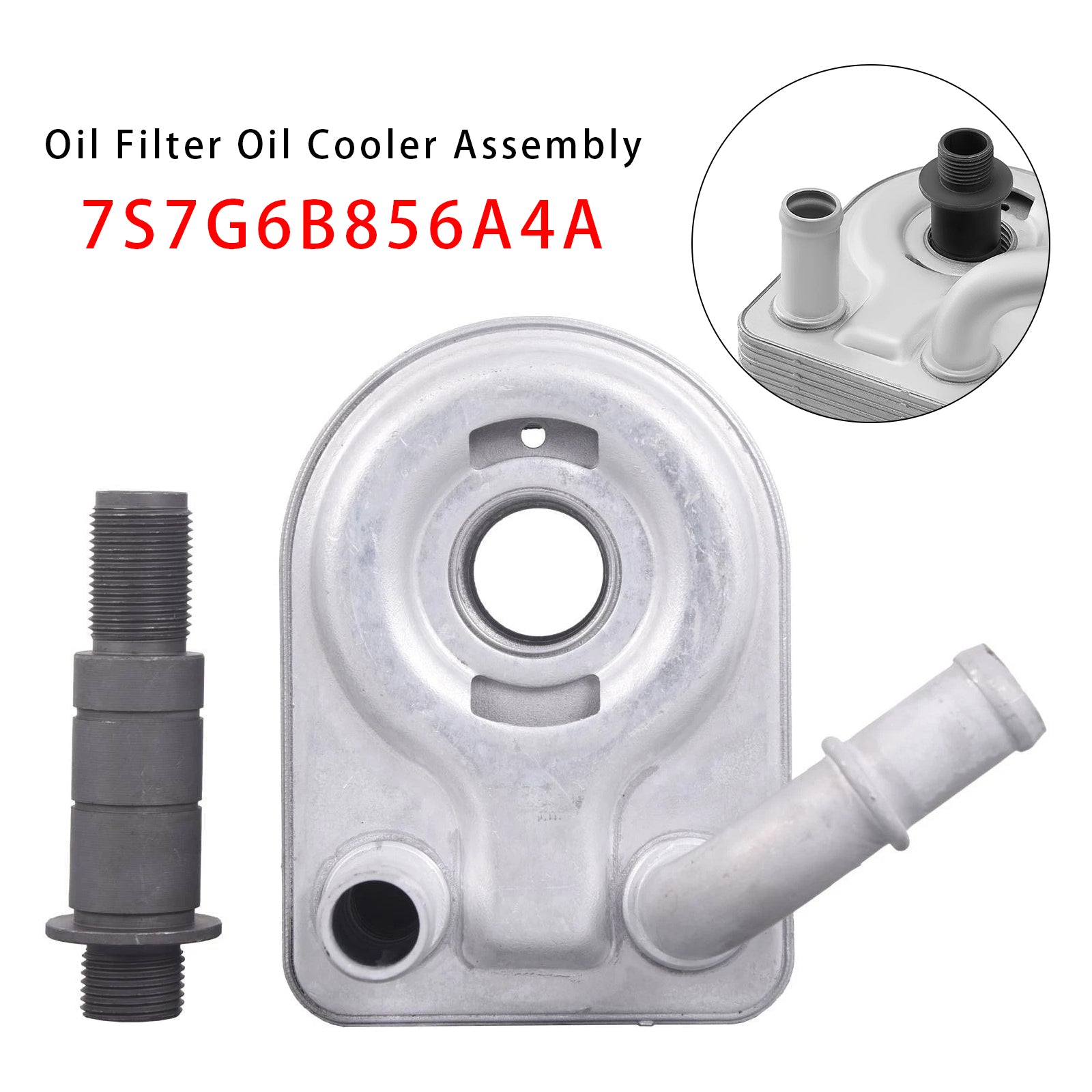 Engine Oil Cooler 7S7G6B856A4A For Ford B-MAX FIESTA FOCUS GALAXY MONDEO