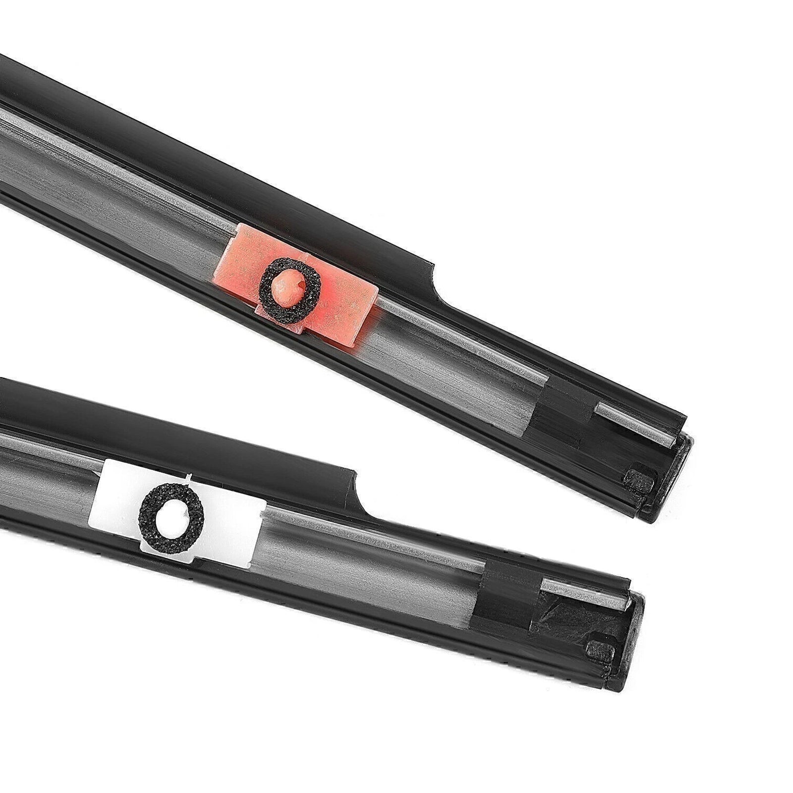 4PCS Window Moulding Trim Seal Belt Weatherstrip For Toyota FJ Cruiser 2007-2014