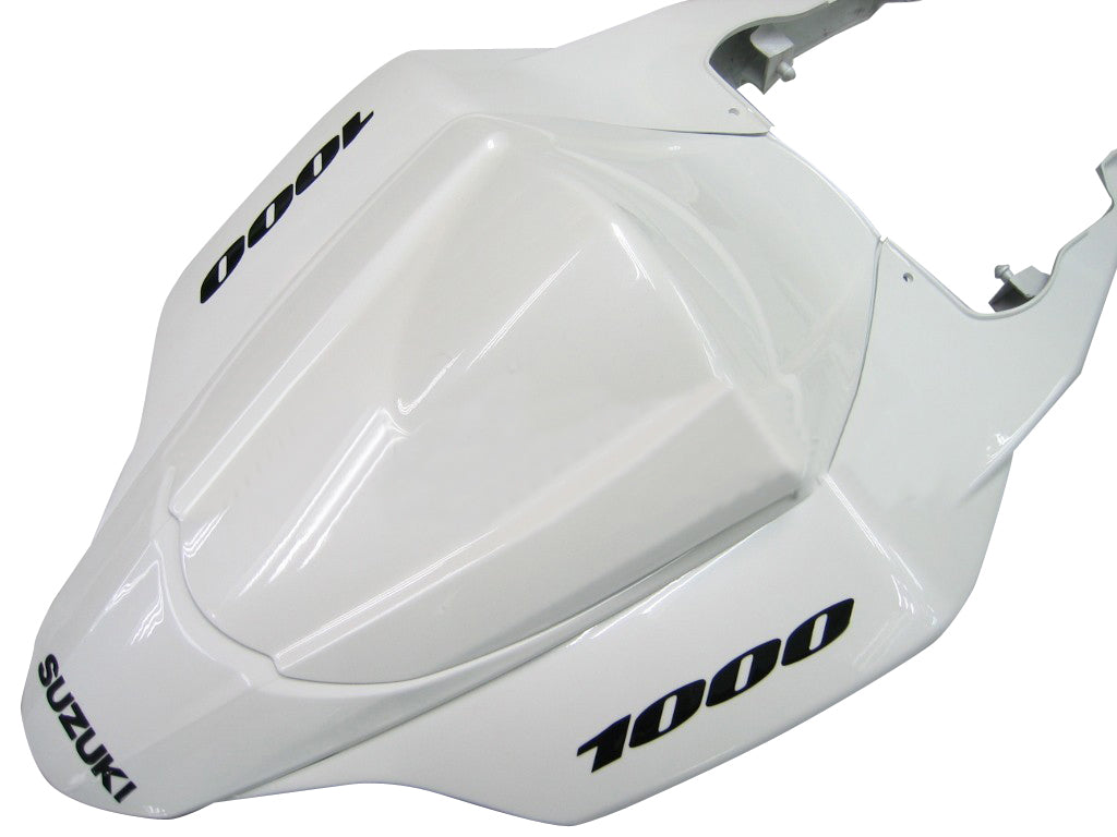 2007-2008 Suzuki GSXR 1000 White GSXR Racing Fairings Generic