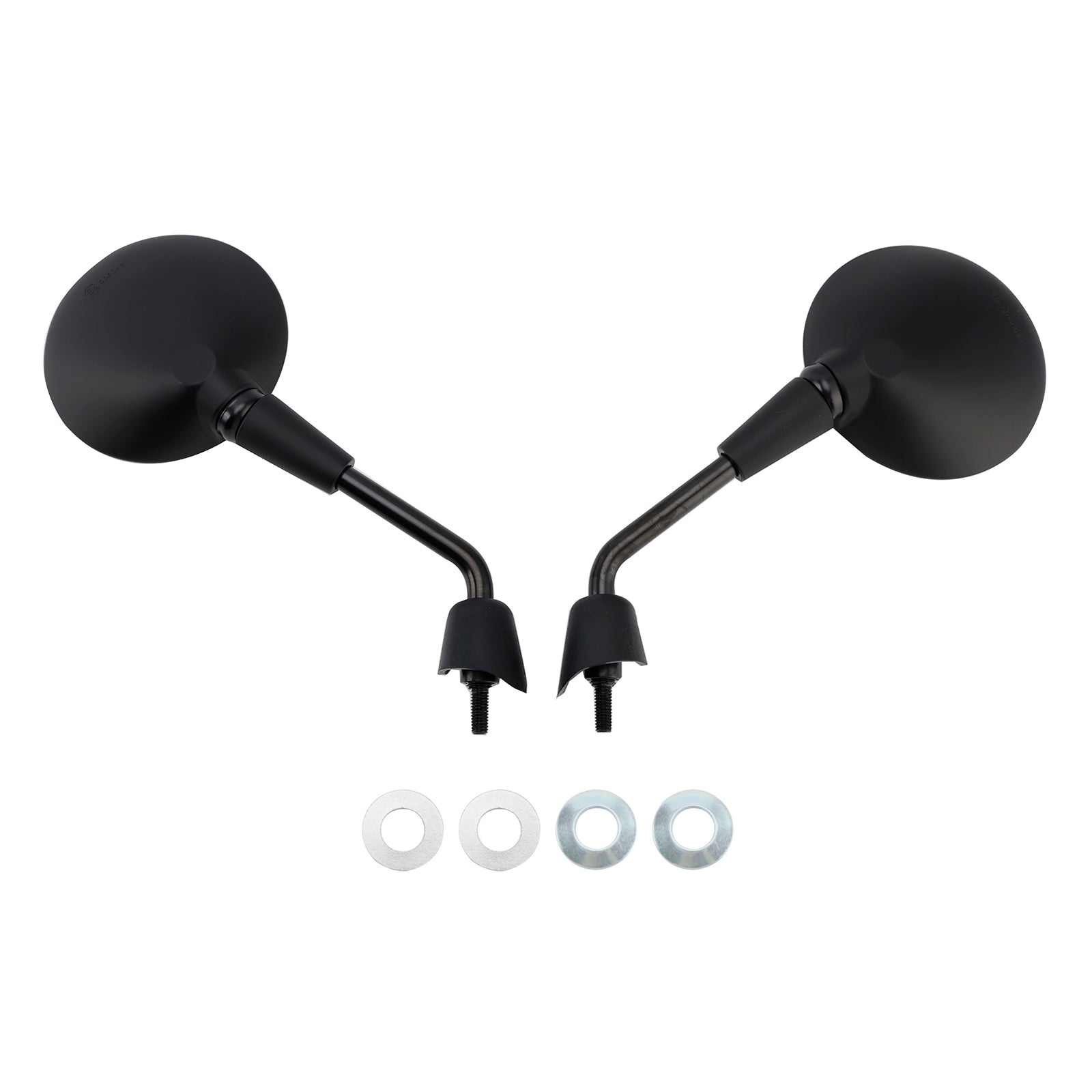 Rétroviseur M8 Shorty gauche & droite Noir Pour Piaggio Vespa Primavera 50 125 150