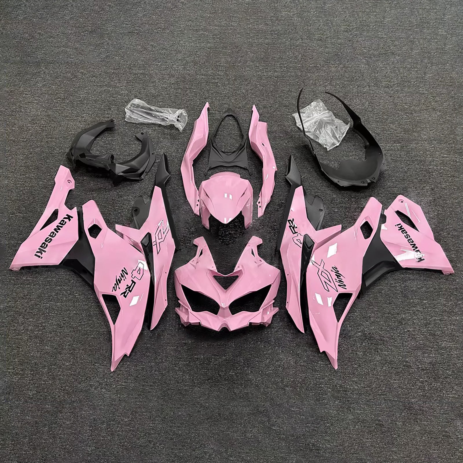 Kit carenatura iniezione adatto per Kawasaki Ninja ZX-25R ZX-4R ZX-4RR 2019-2025