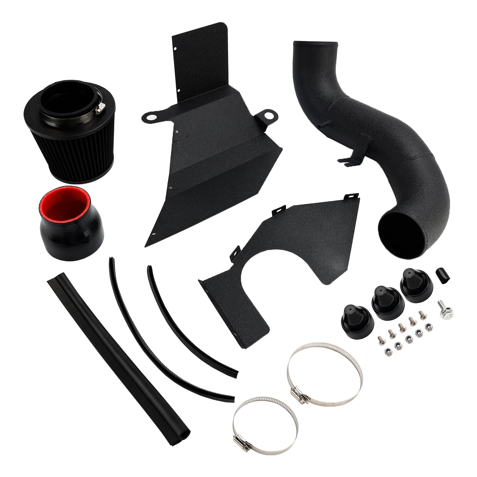 Kit d'admission d'air froid VW Golf GTi R 1.8T 2.0T 2015-2020 avec bouclier thermique
