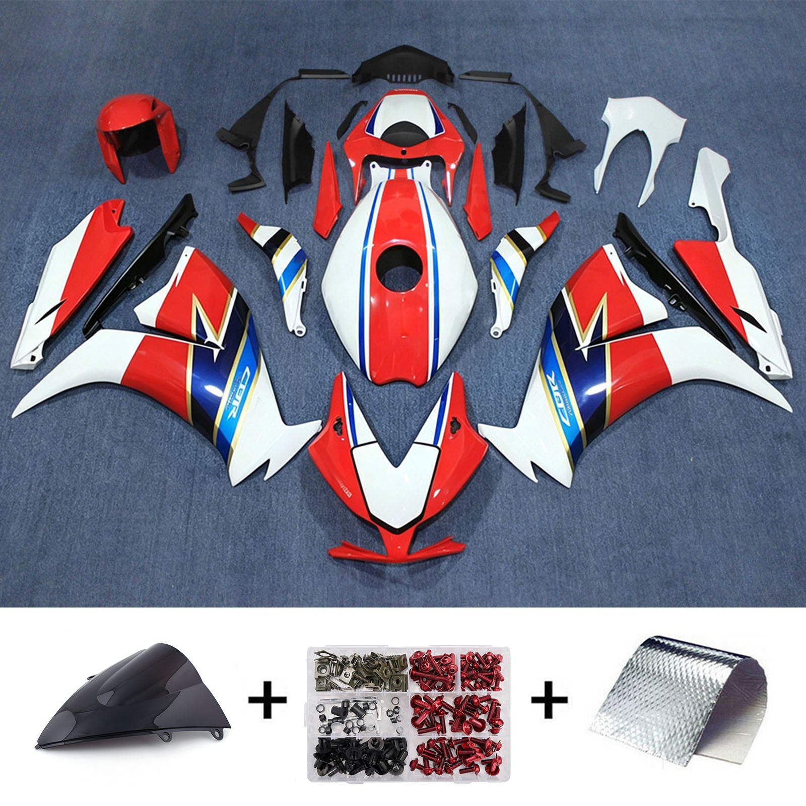 Injection Fairing Kit Bodywork Plastic ABS For Honda CBR1000RR 2012-2016