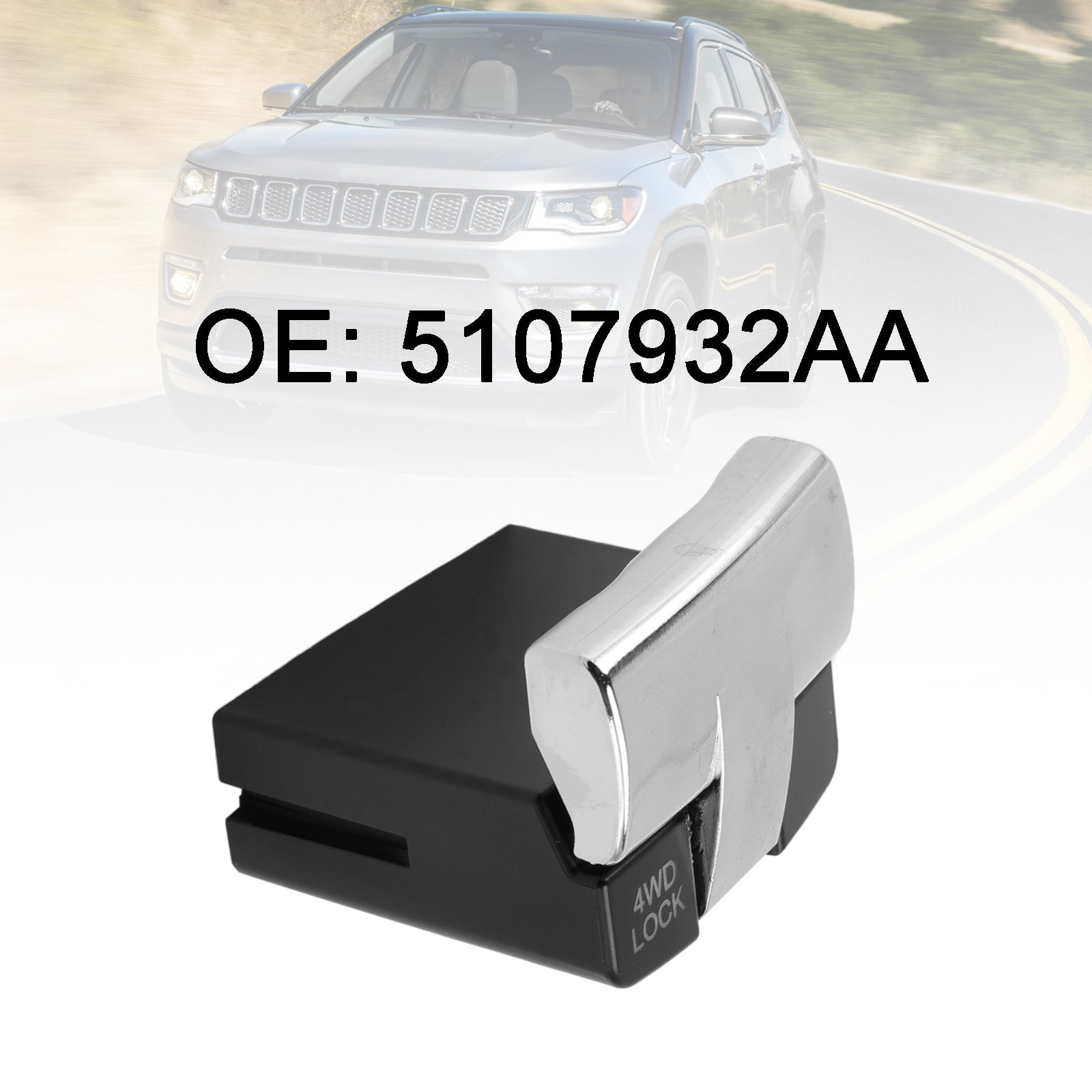 Tussenbakschakelaar 5107932AA voor Jeep Compass Patriot 2007-2017