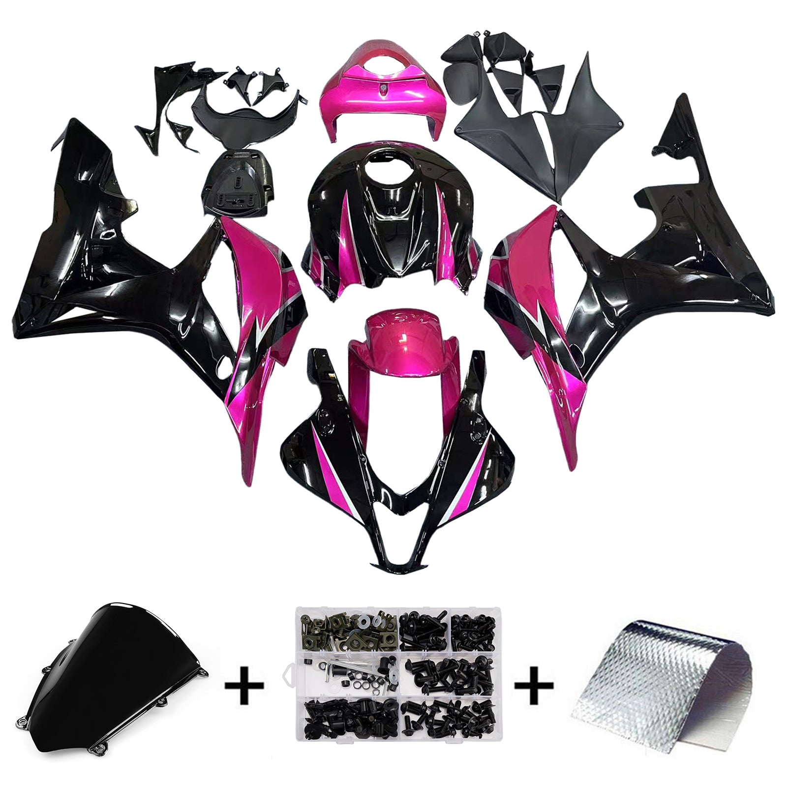 Injection Fairing Kit Bodywork Plastic ABS fit For Honda CBR600RR 2007-2008