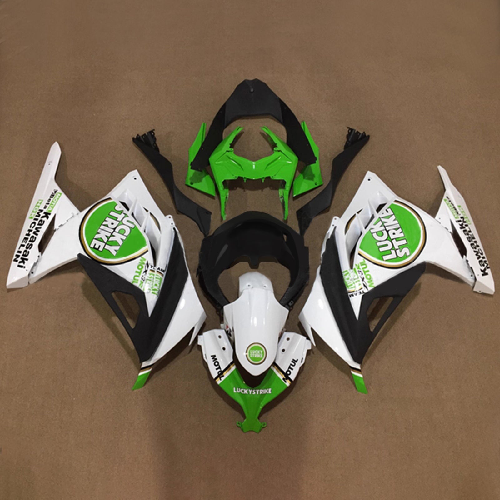 Kit carena iniezione carrozzeria in plastica ABS adatta per Kawasaki EX300 Ninja 300 2013-2024