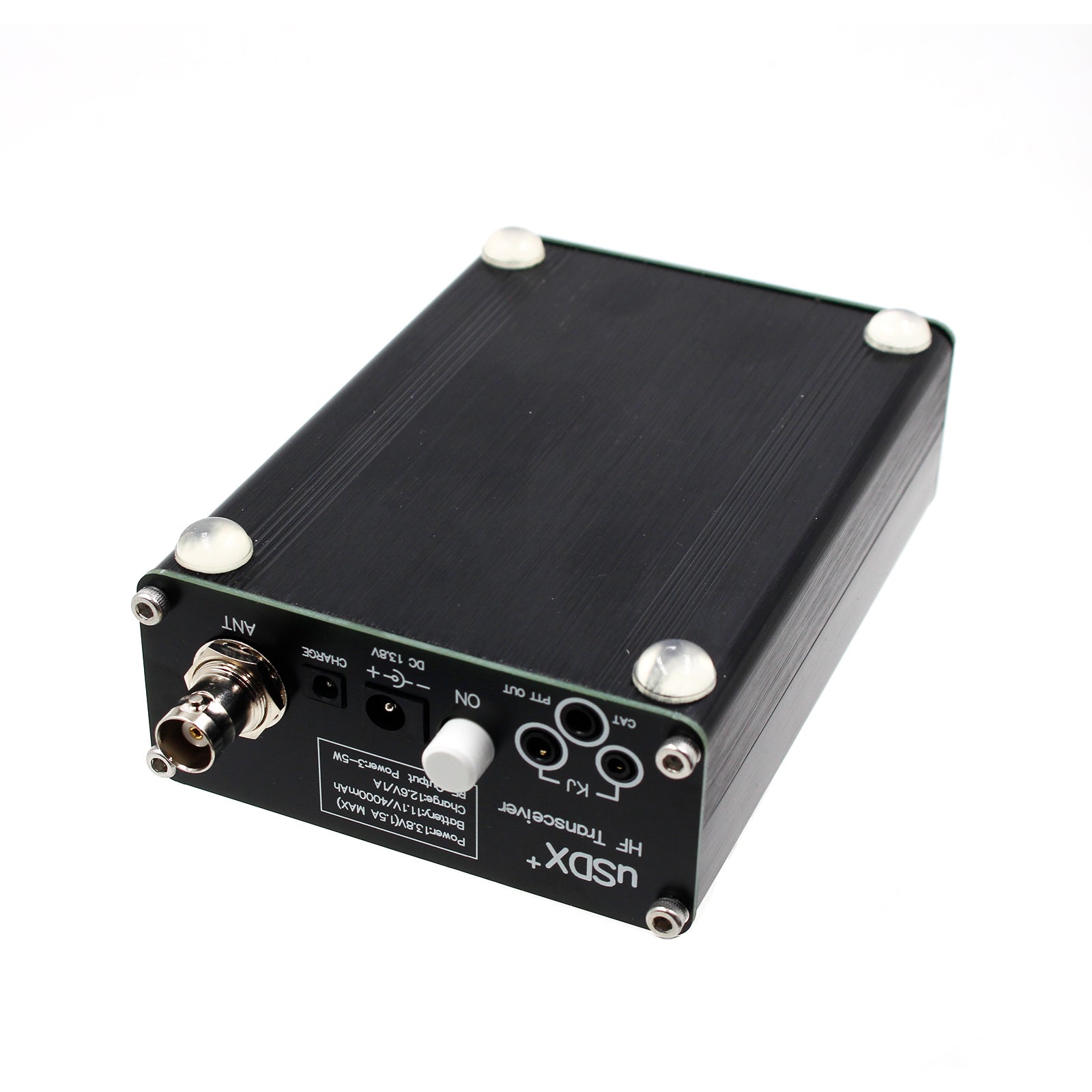 NIEUWE USDX + HF Transceiver HF Ham Radio QRP CW Transceiver 3W-5W Alle Modus 8 Band