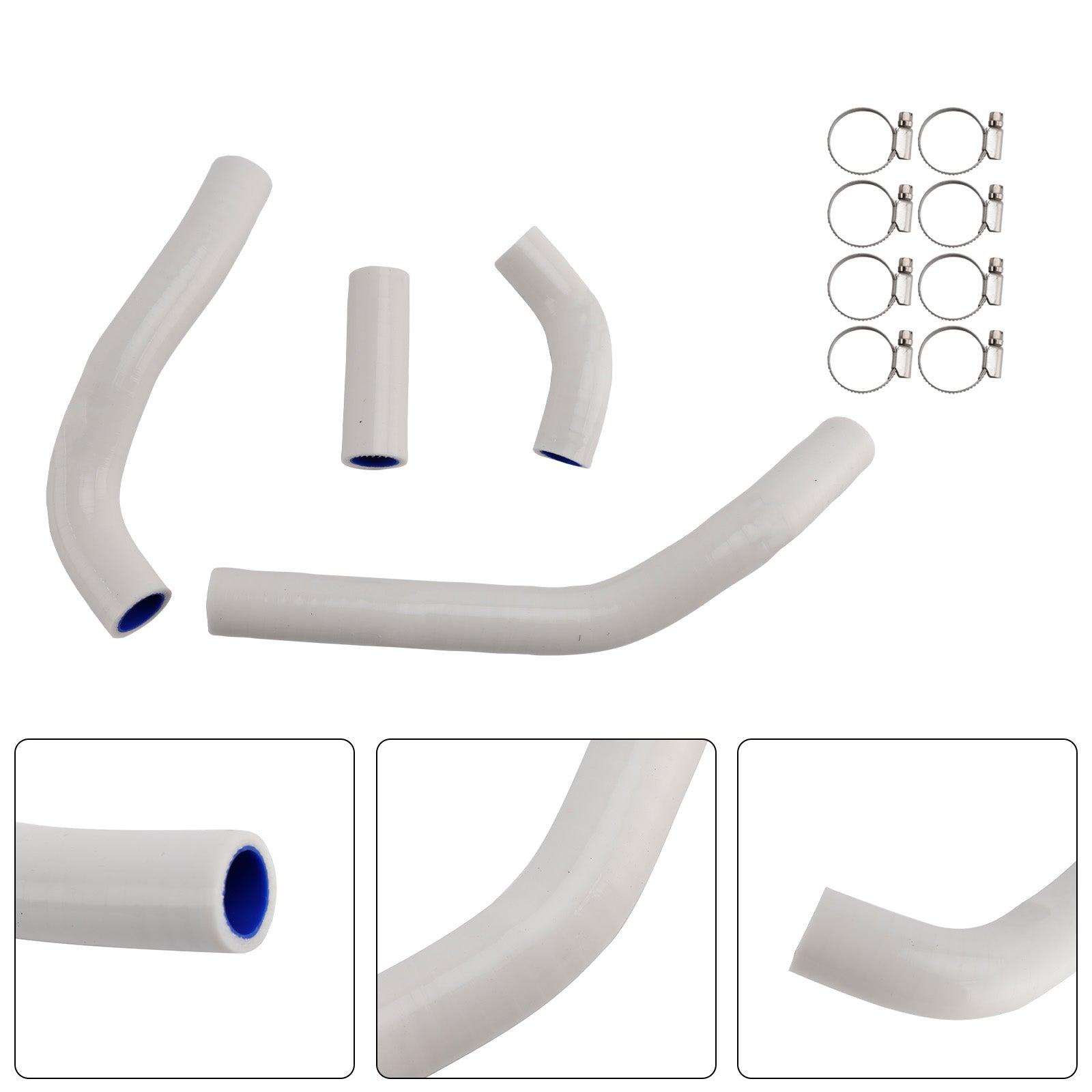 Silicone Radiator coolant Hose kit Fit For Honda CRF450R RX RWE 21-25