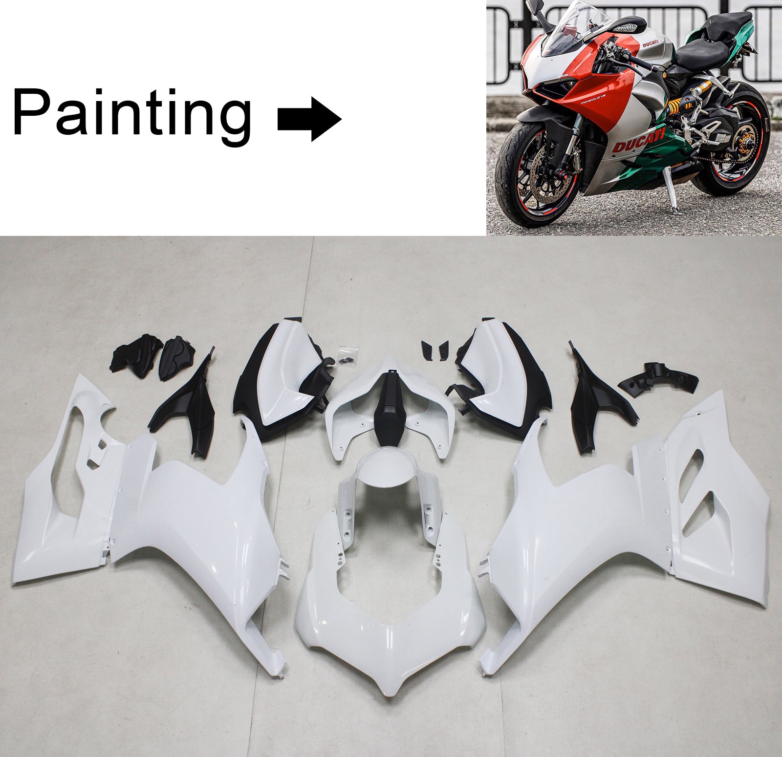 2020-2024 Ducati Panigale V2 Fairing Kit Bodywork