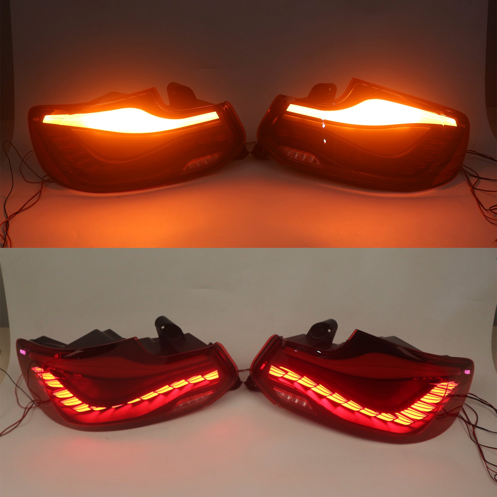 BMW Série 2 F22 F23 F87 228i, 230i L 2014-2019&Conjunto de lanternas traseiras LED vermelhas R 63219491591