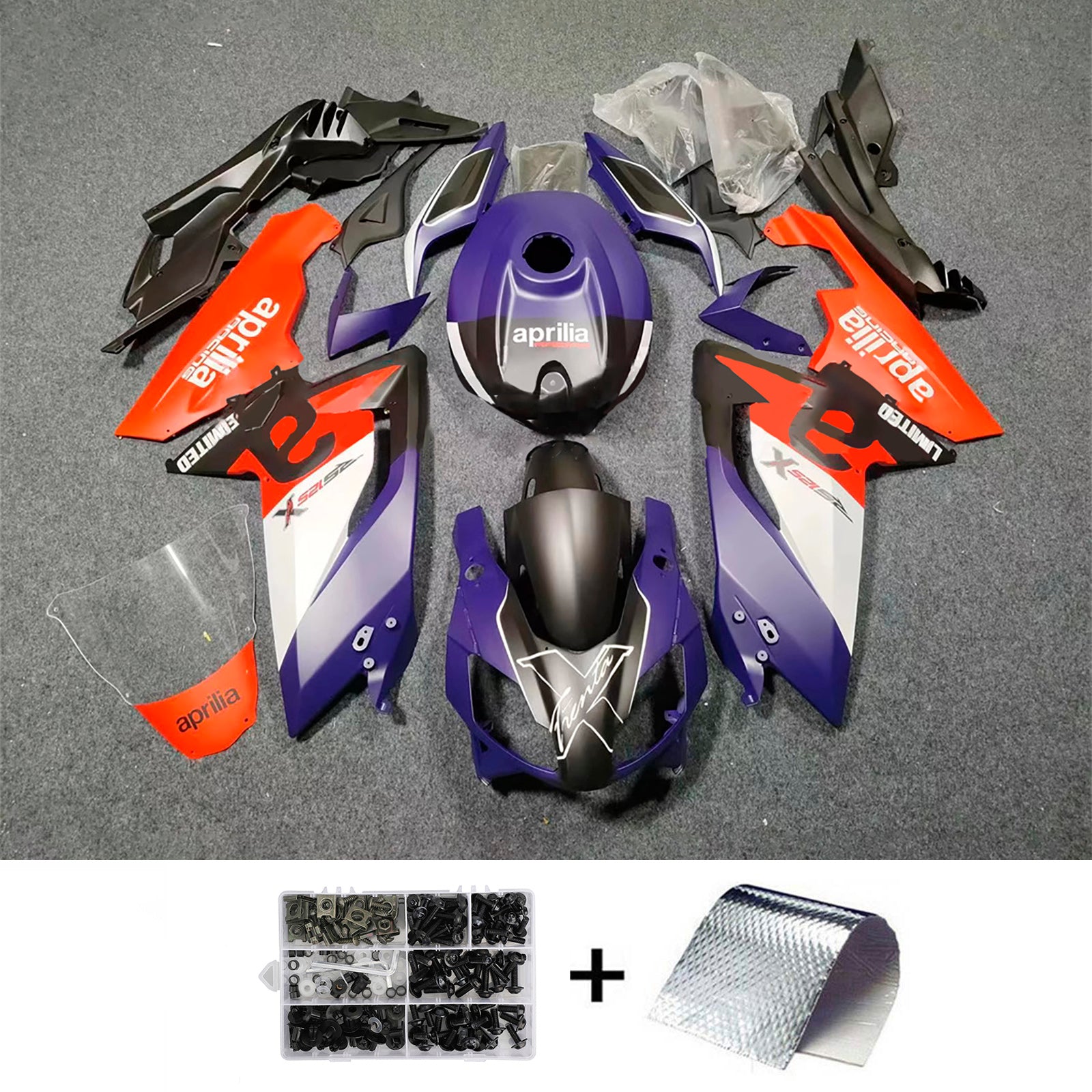 2006-2011 Aprilia RS125 injectiekuipset carrosserie kunststof ABS