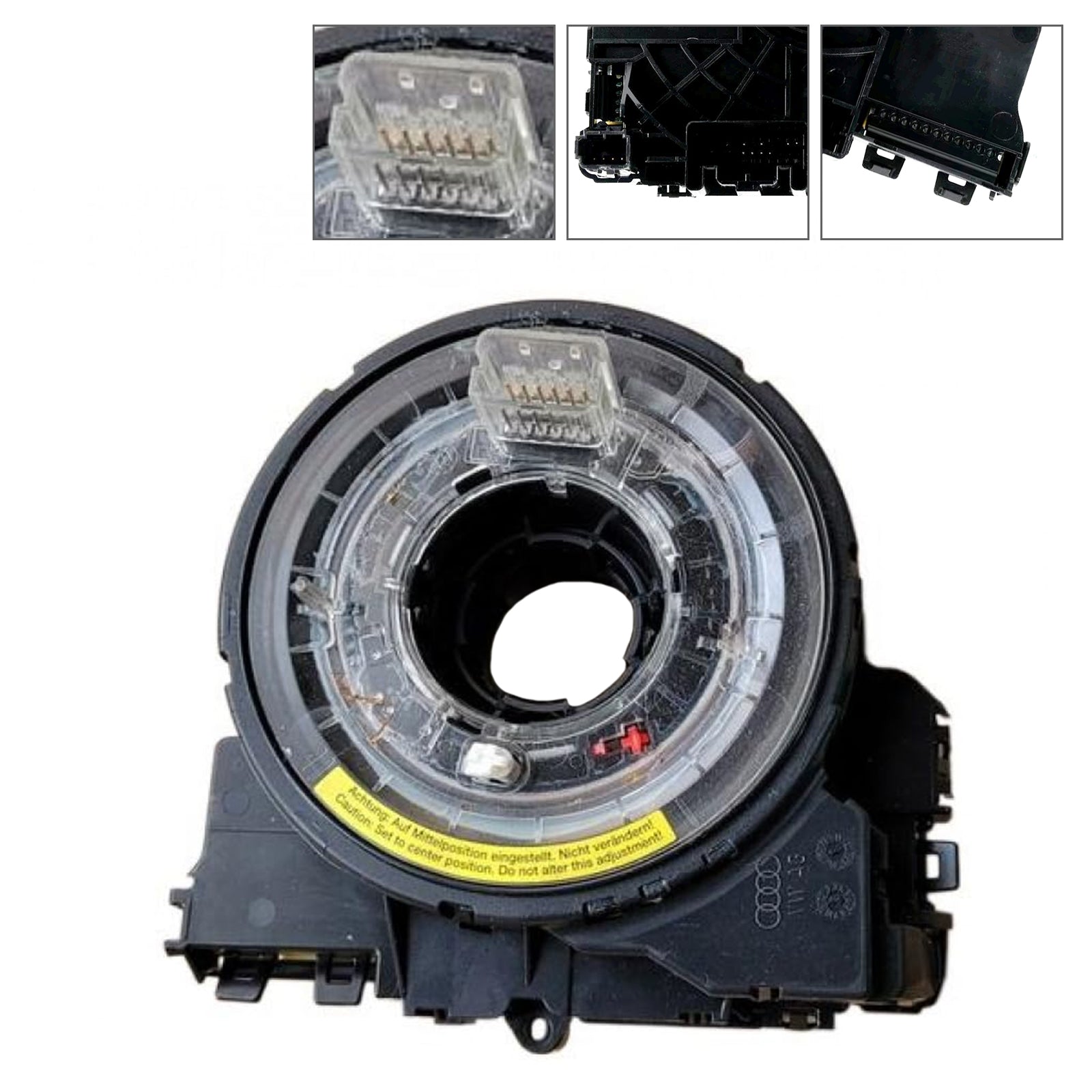 4H0953568K Assemblage du capteur d'angle de câble en spirale 8 broches pour Audi A6 4G 2012-2018