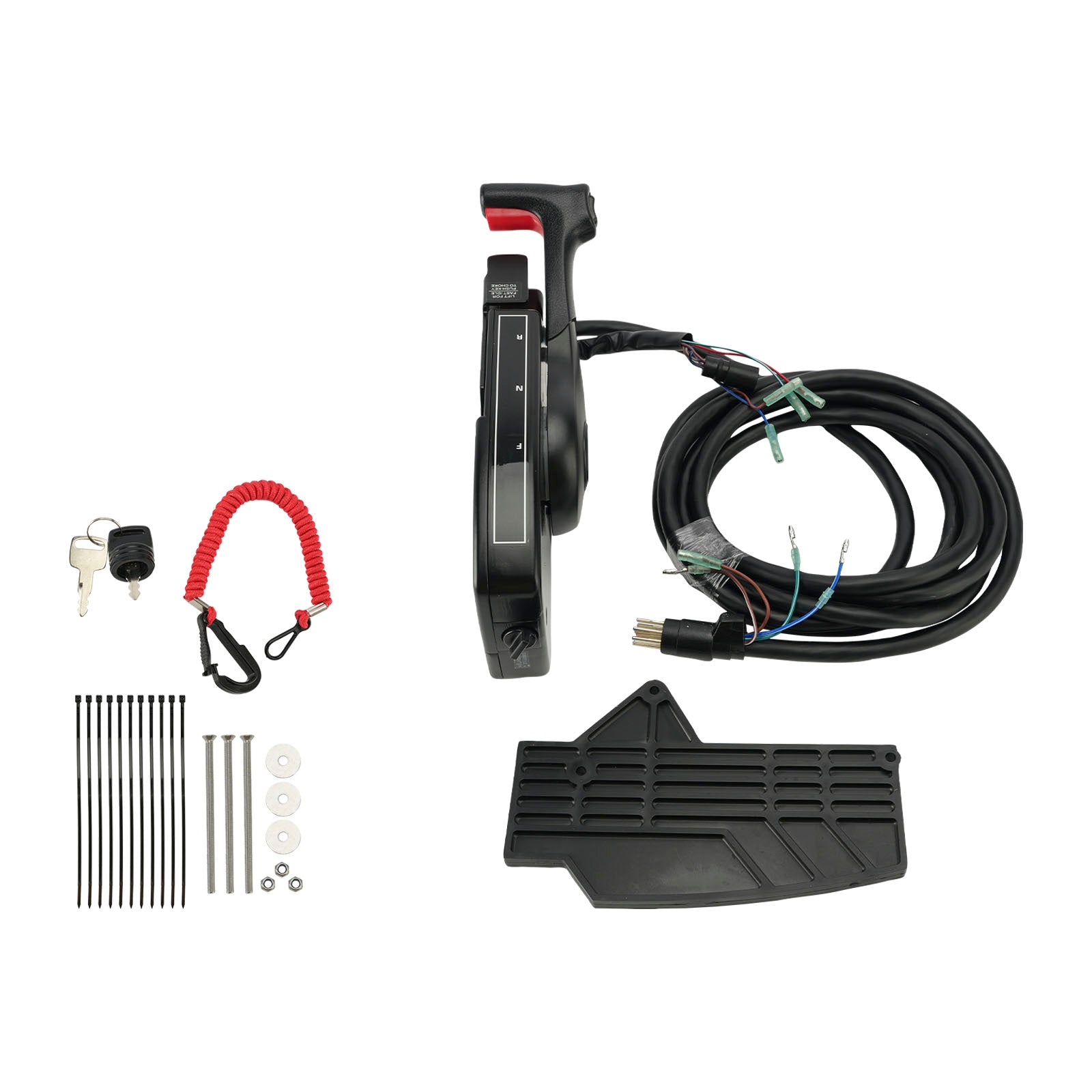 Remote Control Box 881170A15 for Mercury Outboard Side Mount Trim Tilt 8 Pin