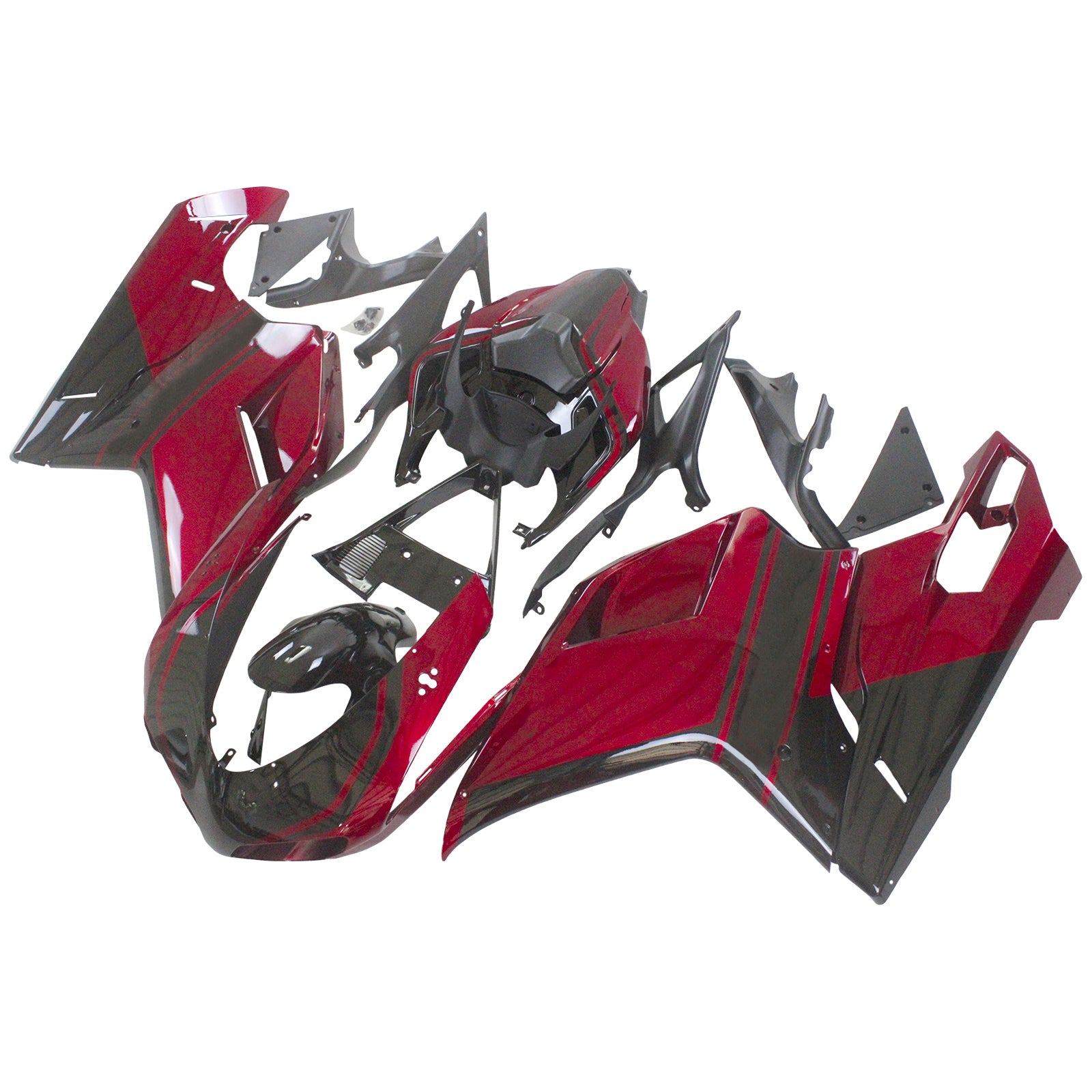 Fairing Kit Bodywork ABS fit For Ducati 1098 1198 848 2007-2011