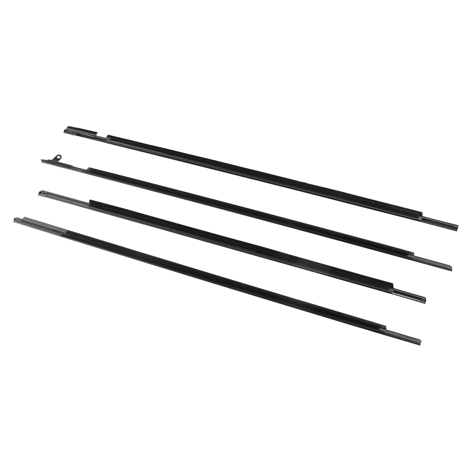 2009-2016 TOYOTA VENZA 4PCS CROMO EXTERIOR DO JANDA MOLIFICAÇÃO DE WEATHERSTRIP 757120T010