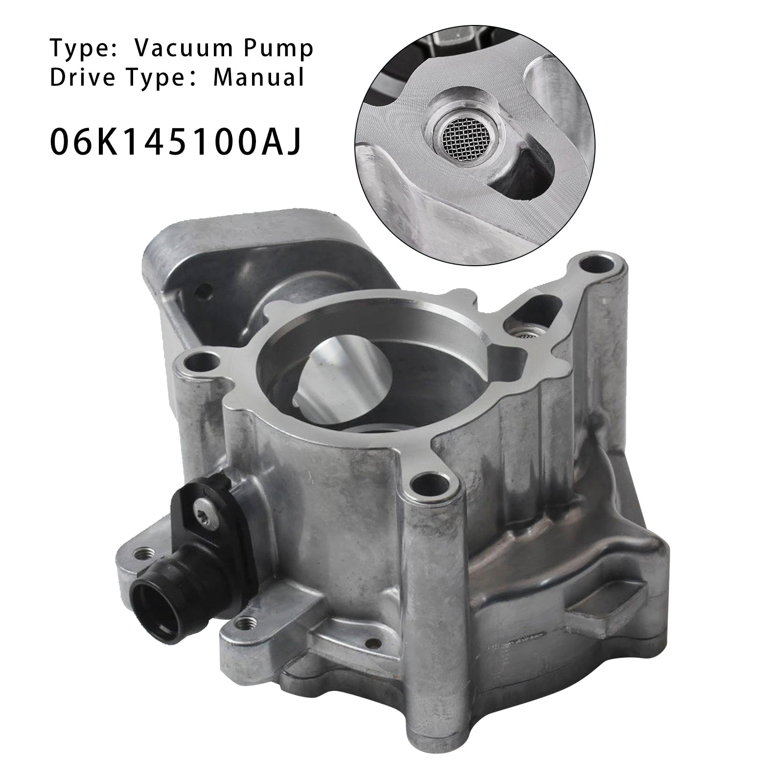 2015-2023 Audi A7 1.8T/2.0T (bensin) vakuumpumpe 06K145100AJ 06K145100P 06K145100CC