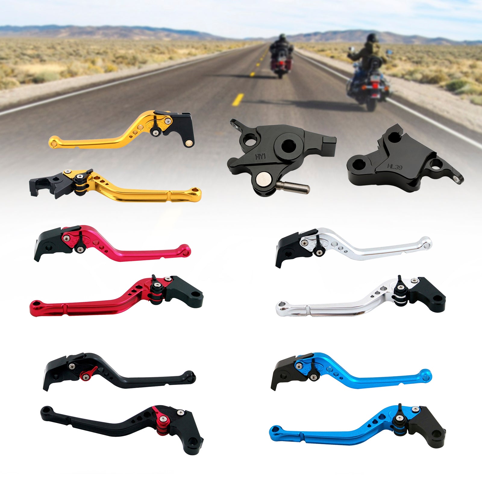 Levier de frein d'embrayage long adapté pour CFMOTO 700CL-X Heritage 2021-2022