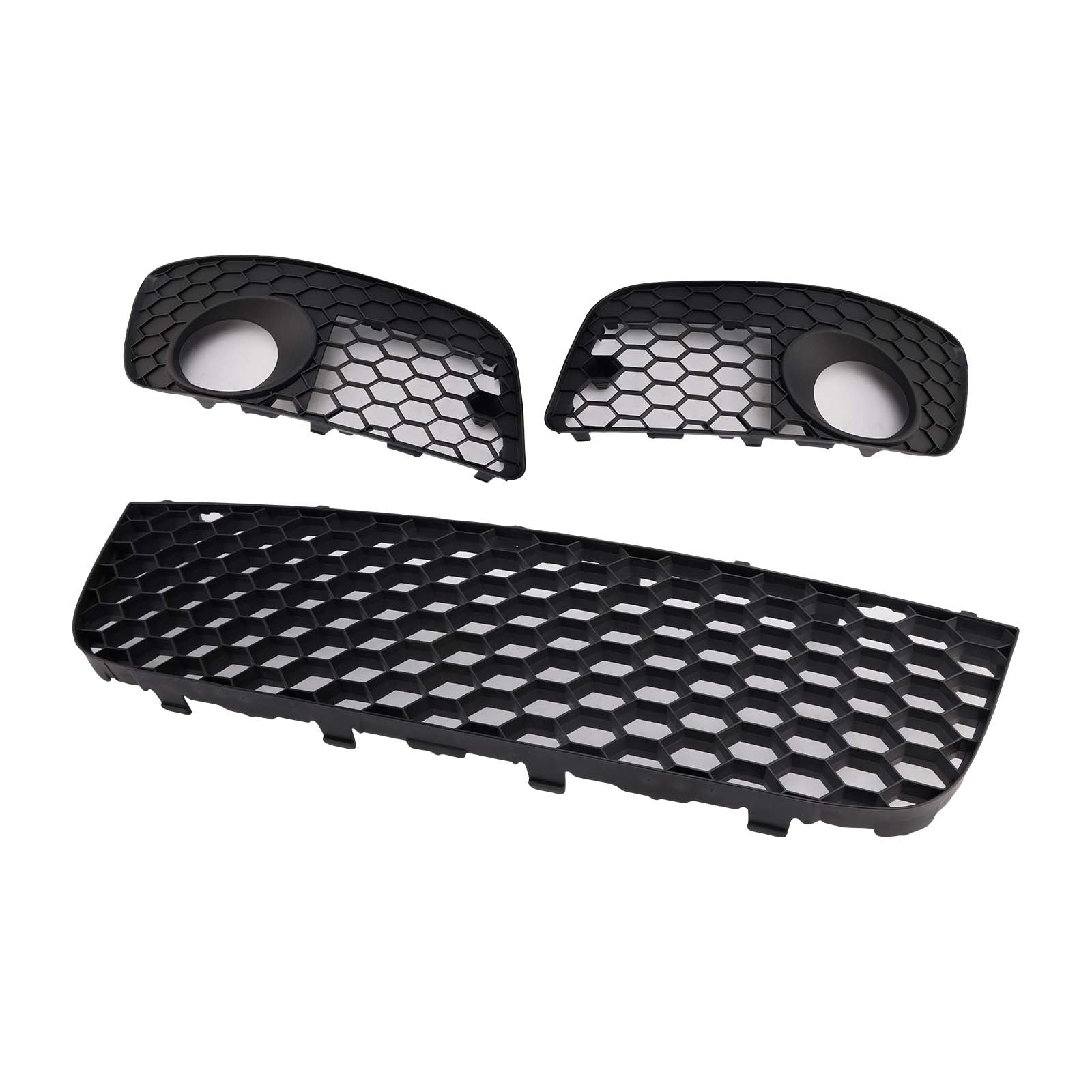 2006-2009 pour VW GOLF MK5 GTI 3 pièces calandre inférieure avant + couvercle antibrouillard