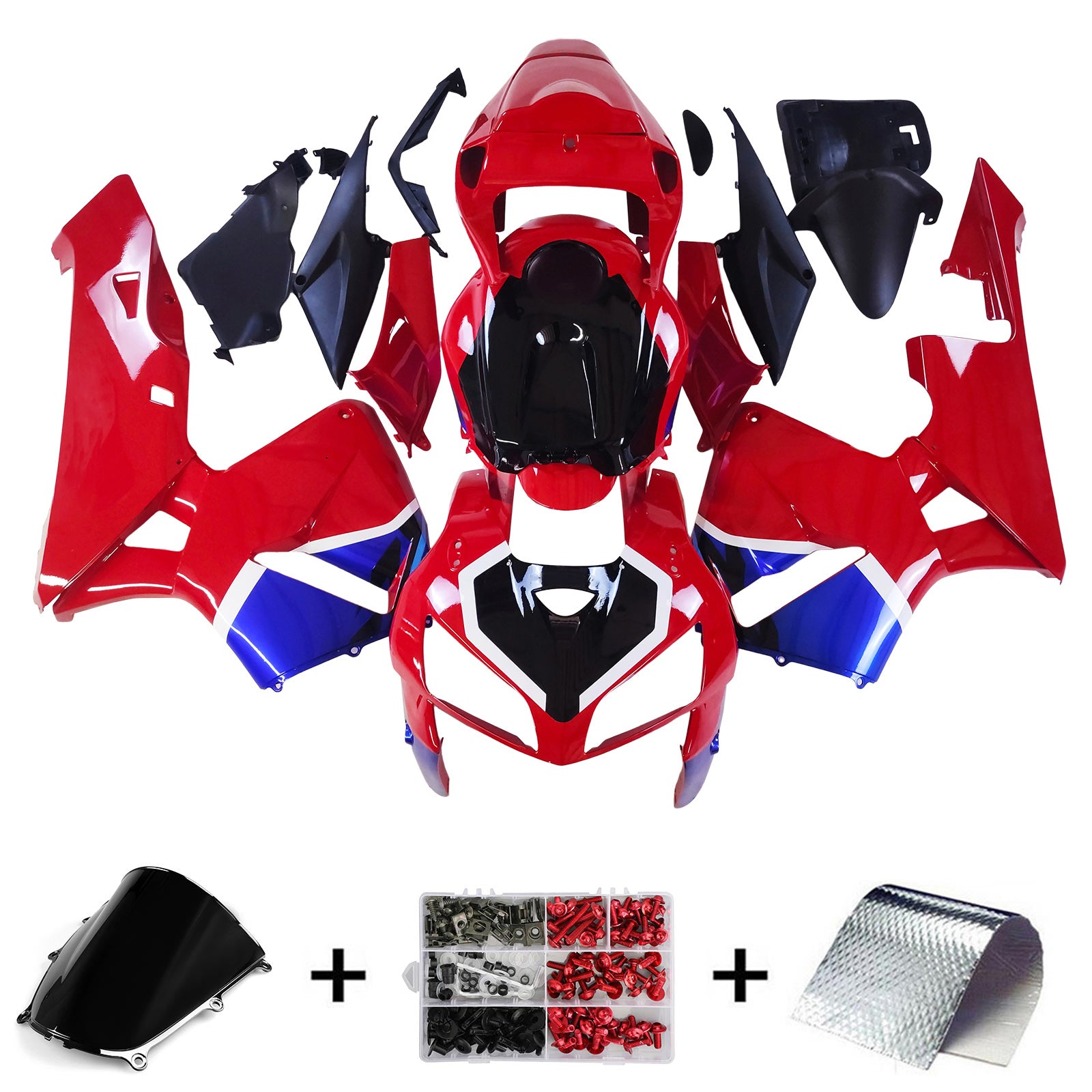 Injection Fairing Kit Bodywork Plastic ABS For Honda CBR600RR 2005-2006 F5