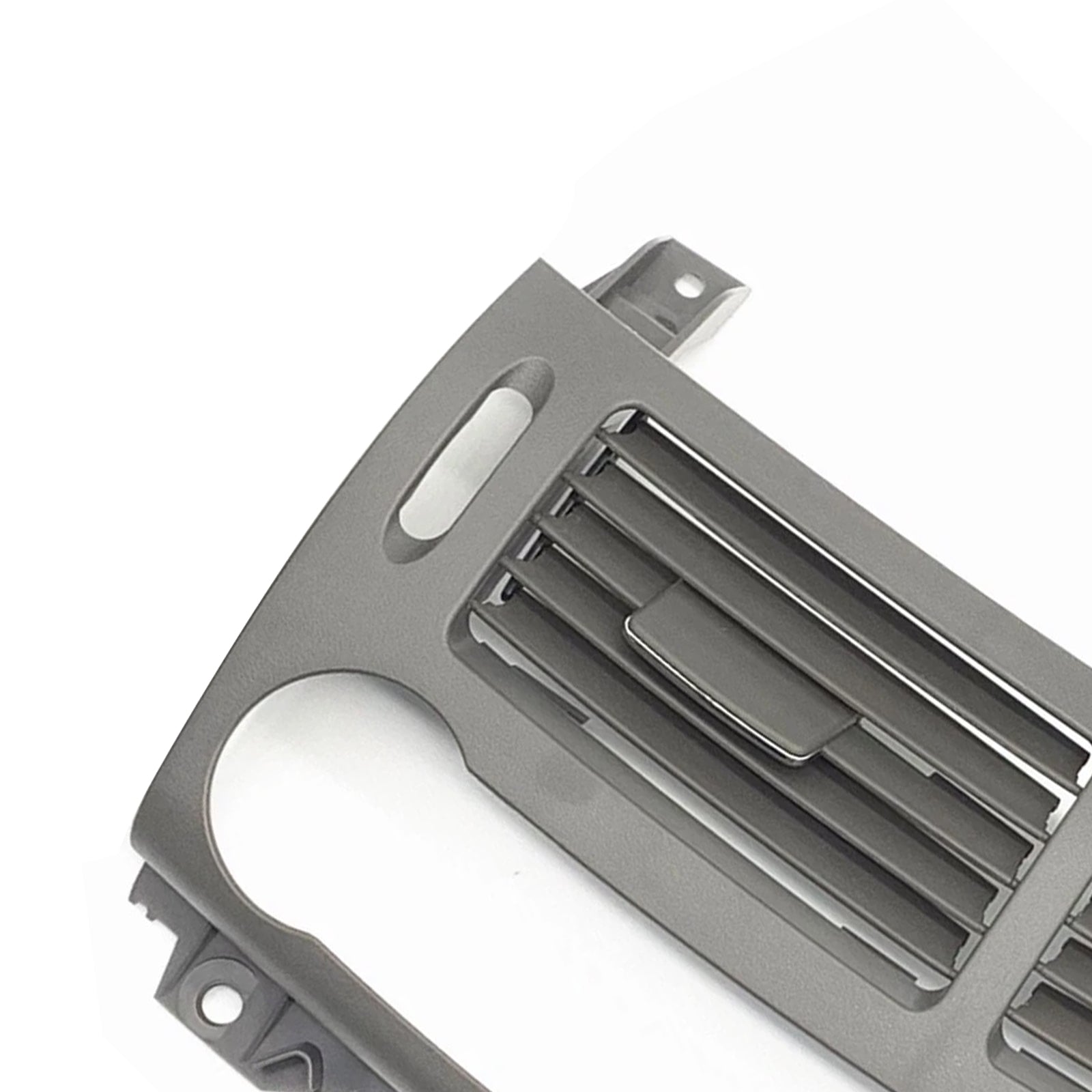 Grade de saída de ar central frontal cinza para Benz Classe E W211 2003-2008