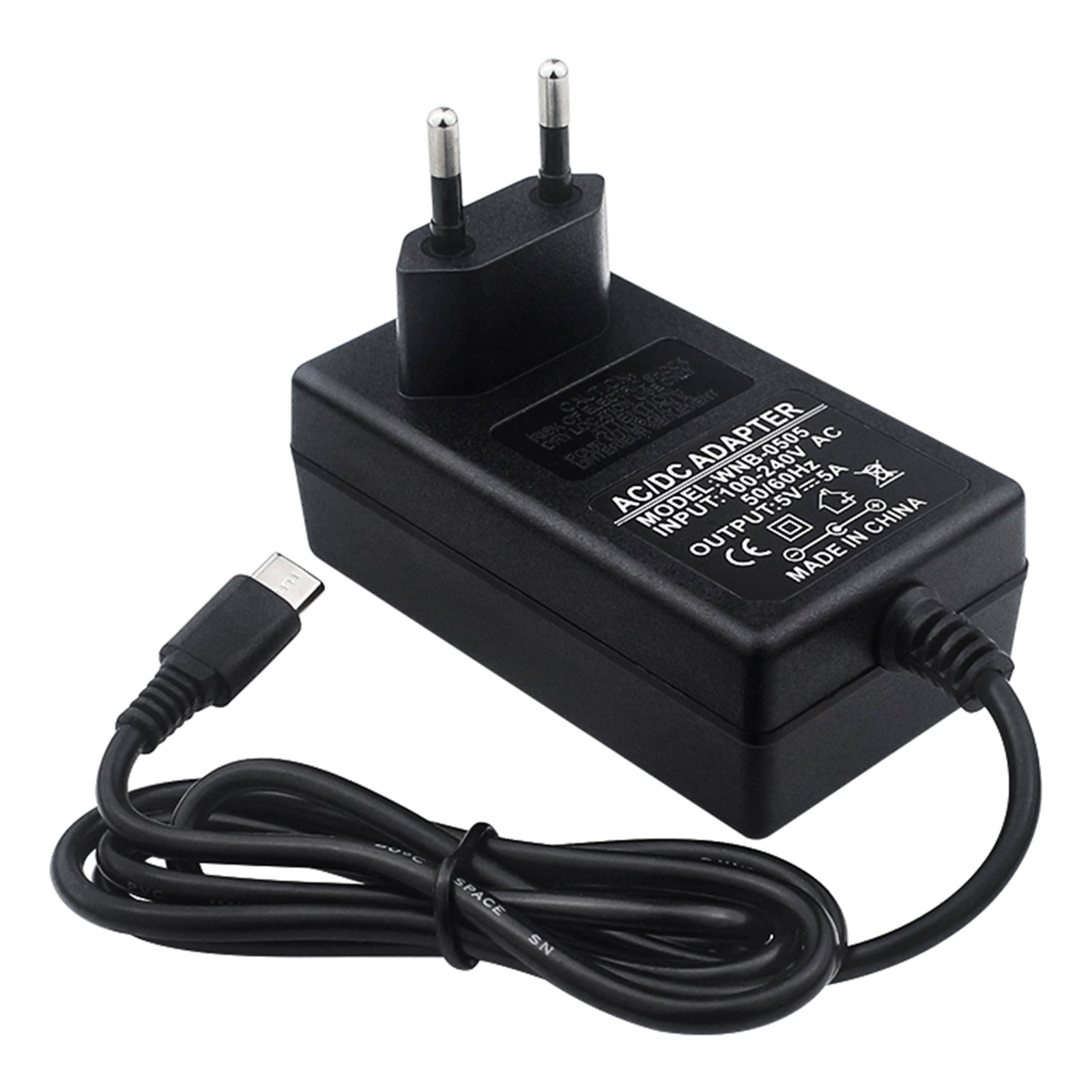 Adaptador de corriente Orange Pi 5Pro tipo C 5V5A, fuente de alimentación adecuada para enchufe europeo OrangePi 5MAX/CM5