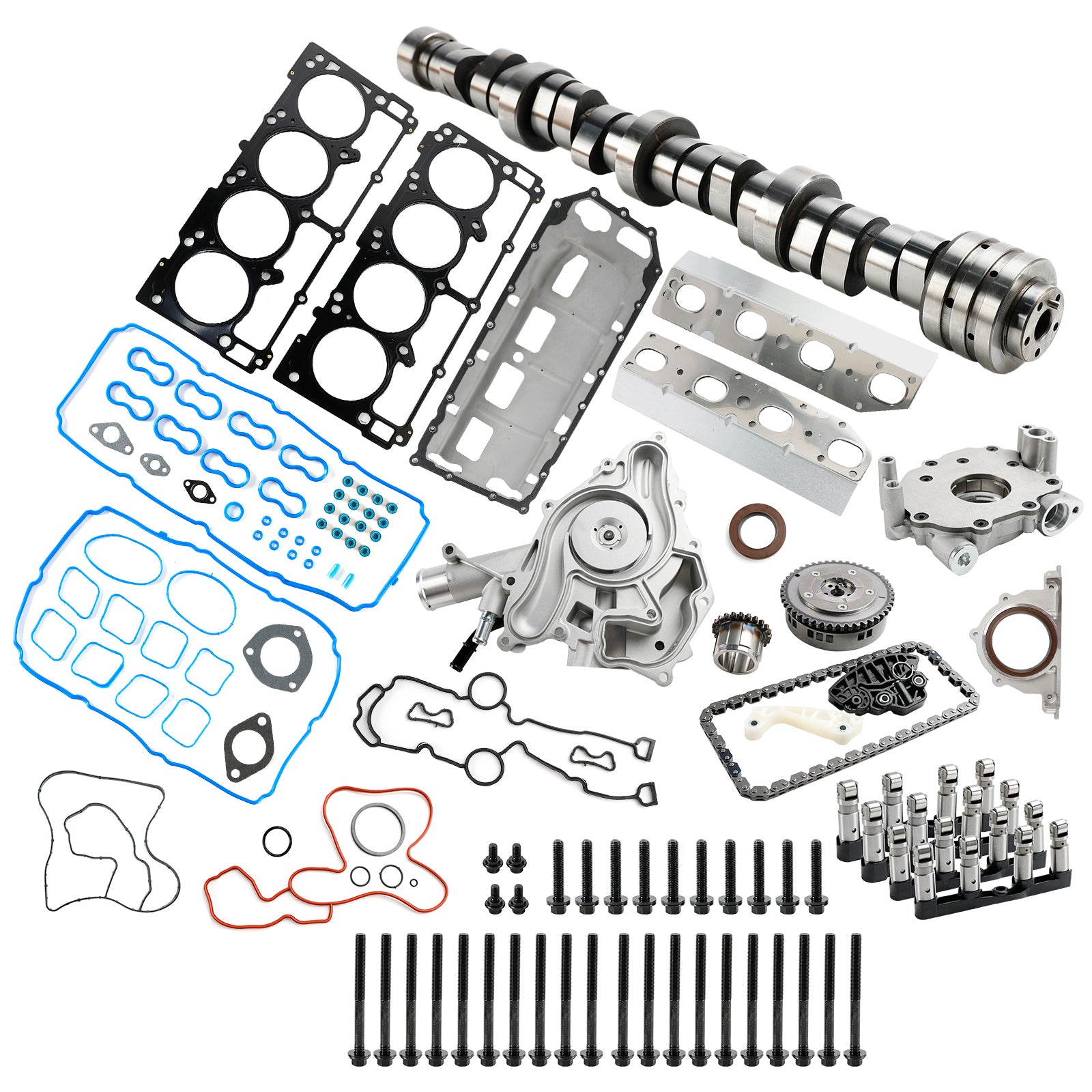 2009-2010 Dodge Ram 1500 Laramie 5.7L V8 VIN: T MDS Lifters Kit Timing Chain Kit Camshaft Kit 53021726AD