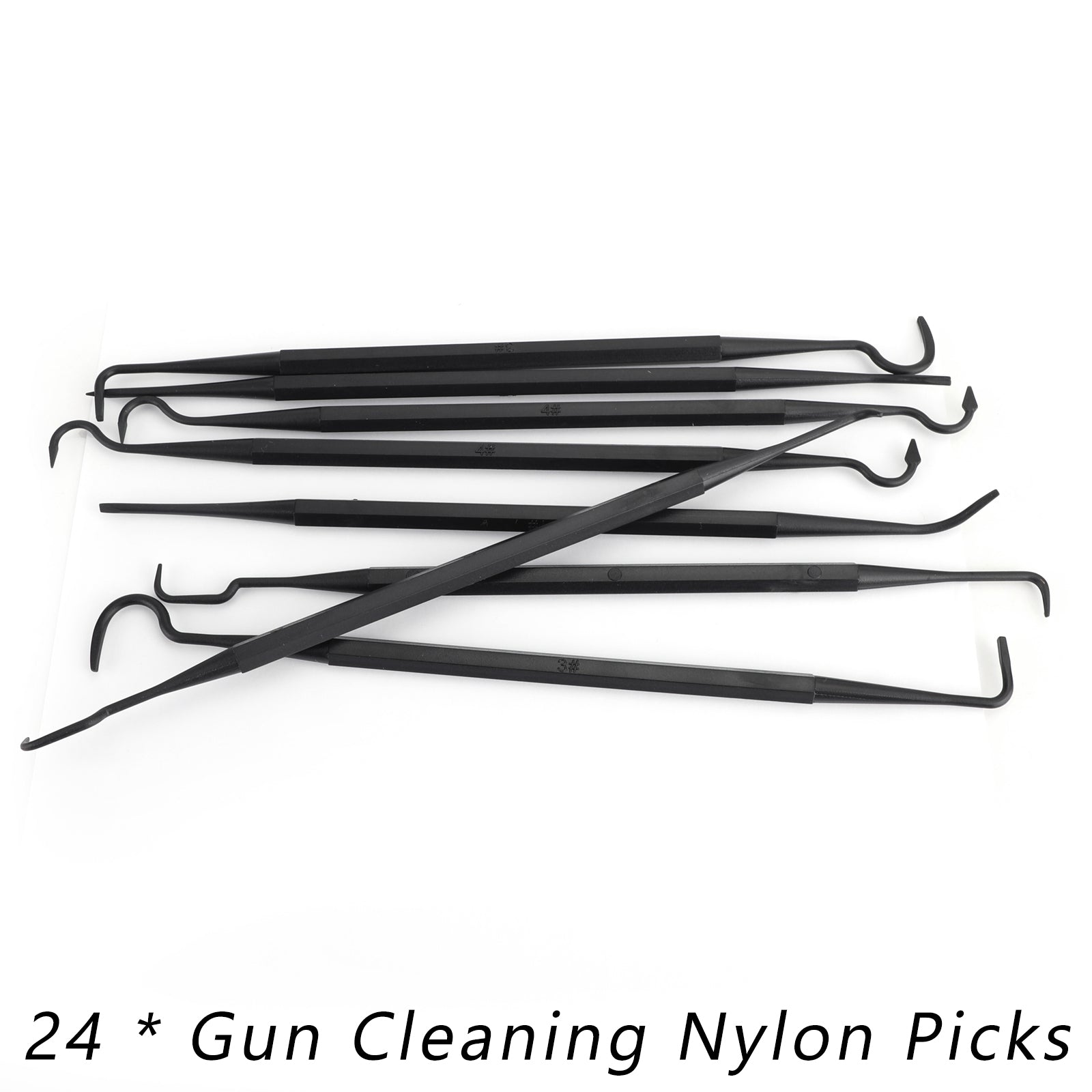 24st Nylon Picks Tools Rifle Pistol Clean Tool 6 Set Gun Cleaning Kit