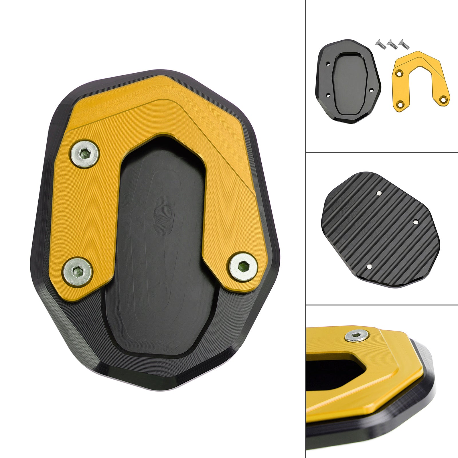 Kickstand Enlarge Plate Pad fit for Ducati Scrambler 400/800/1100 2015-2020