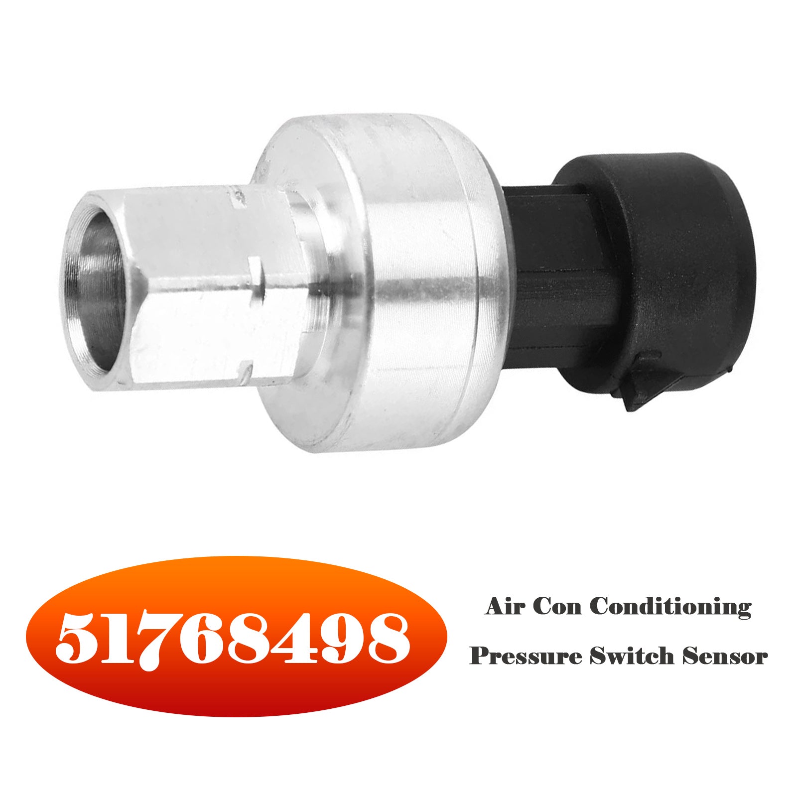 Luftkonditioneringstryckbrytare Sensor för Fiat 500 51768498