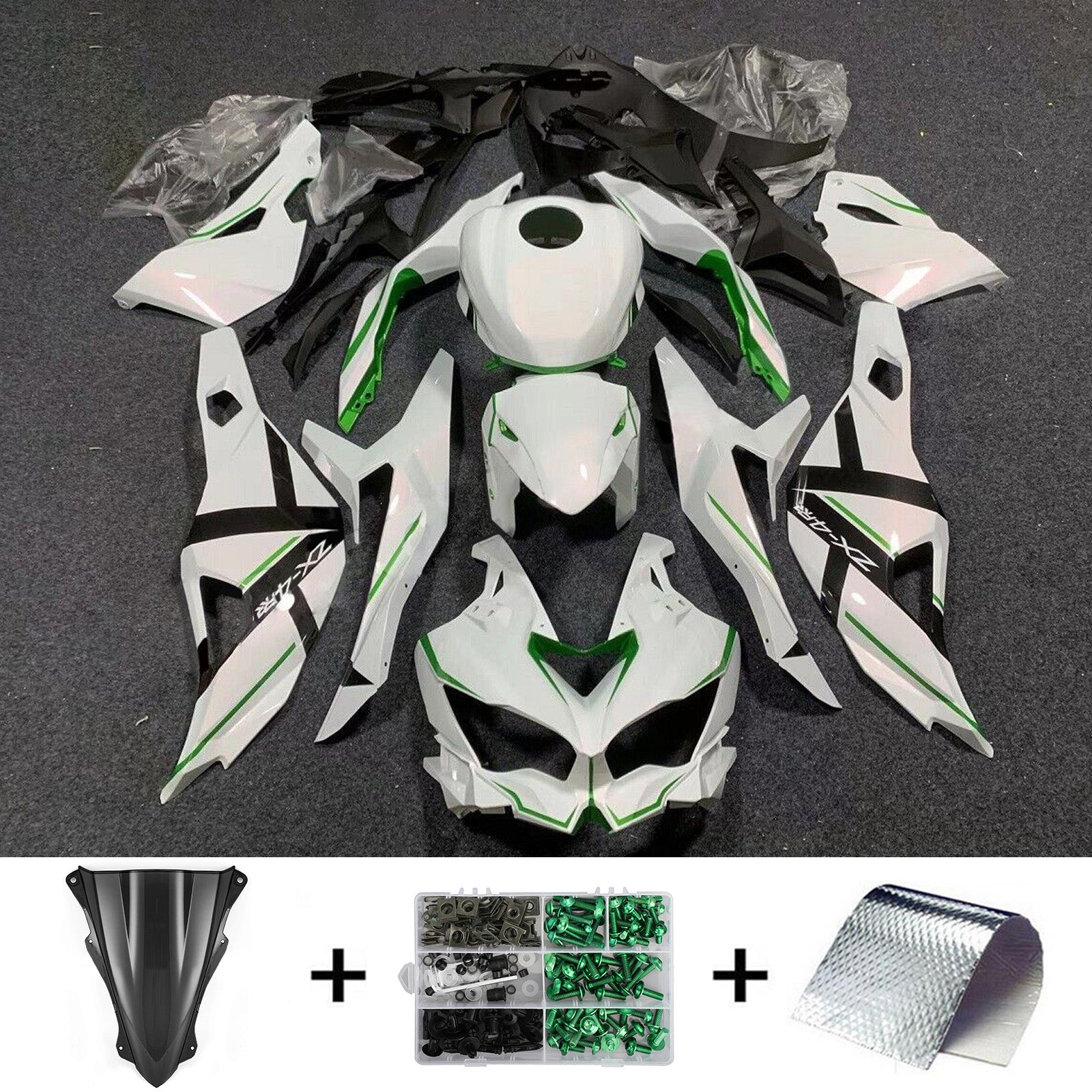 2019-2024 Kawasaki Ninja ZX-25R ZX-4R ZX-4RR injectiekuipset