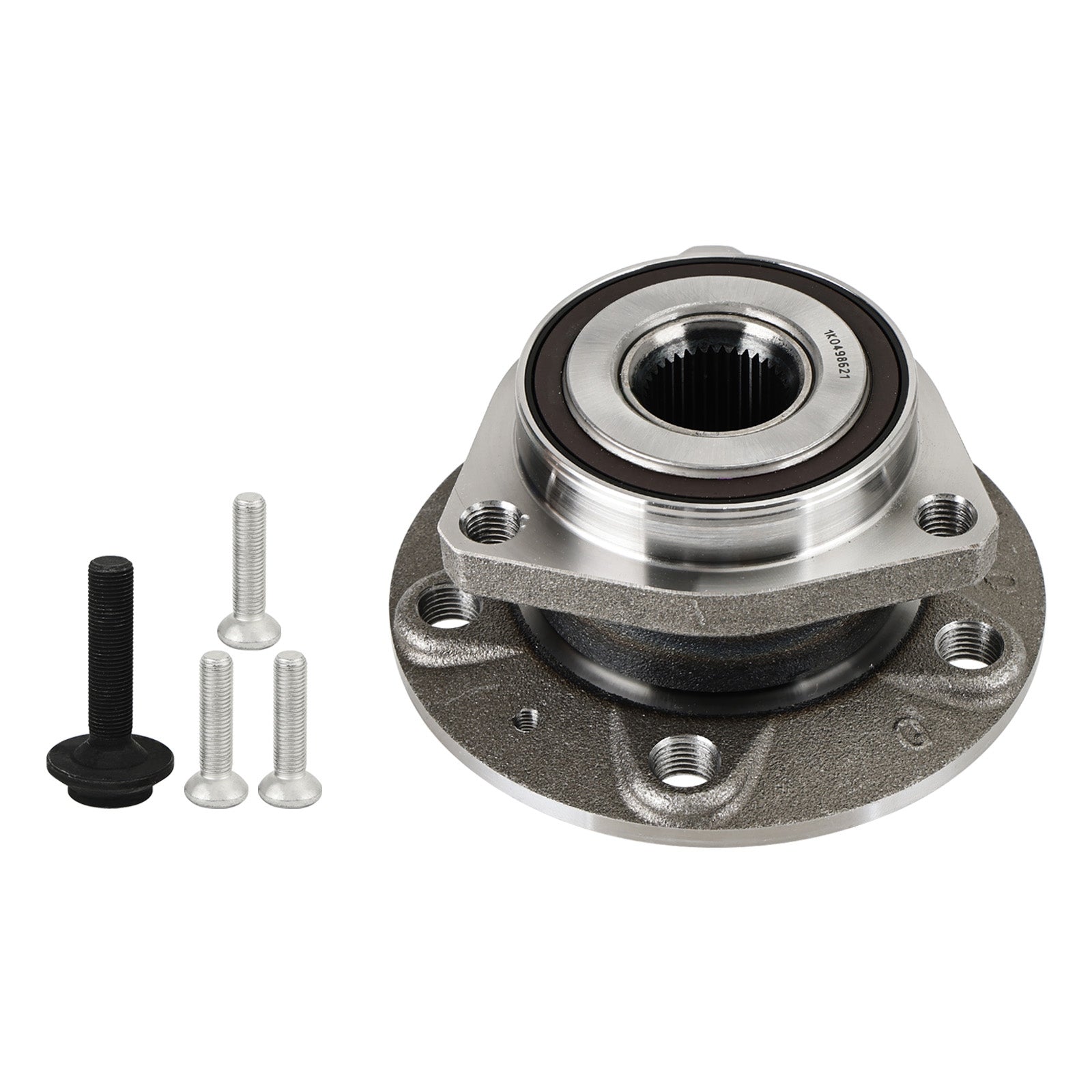 Front Wheel Bearing Hub w/3 Holes 1K0498621 For Audi A3 VW Caddy MK3 Golf 5/6/7