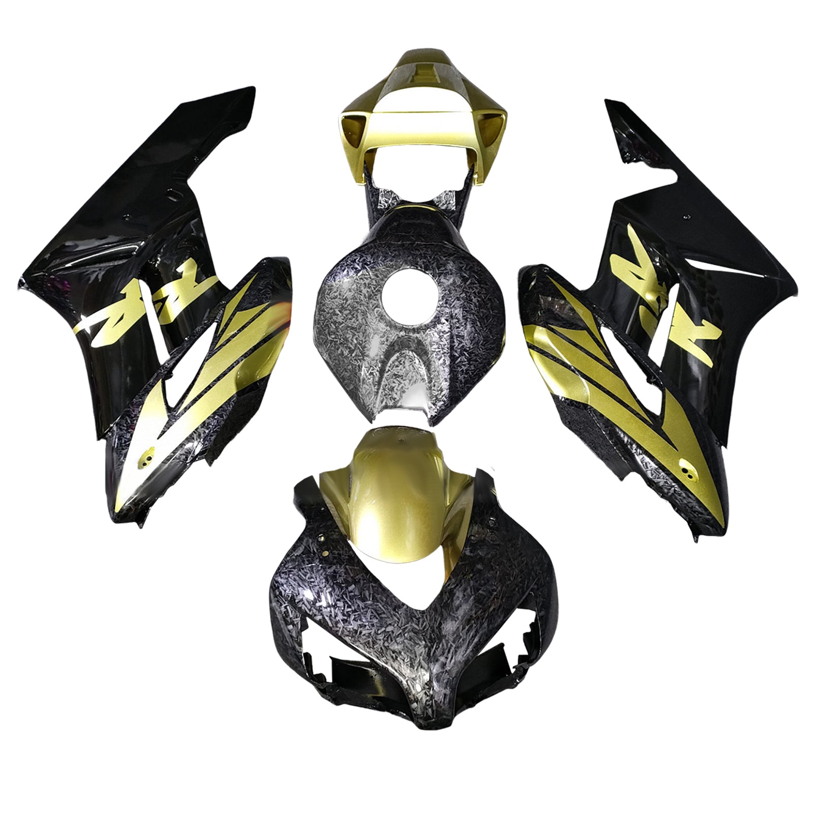 Injektionssats Kit Kroppsarbetet Plastiskt ABS för Honda CBR1000RR 2004-2005