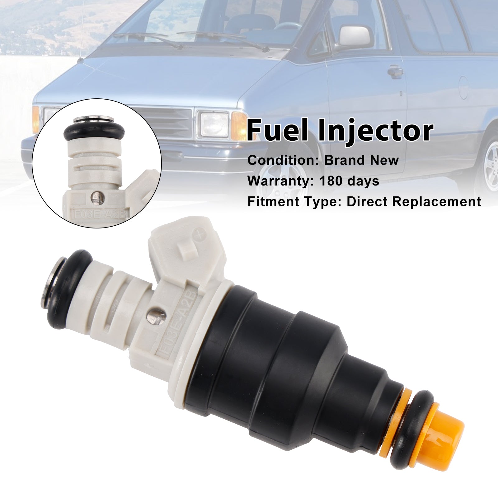 1PCS Injecteur de carburant CM4670 Fit Ford Ranger 2,9L 3,0L 3,8L V6 1985-1997 F03E-A2B