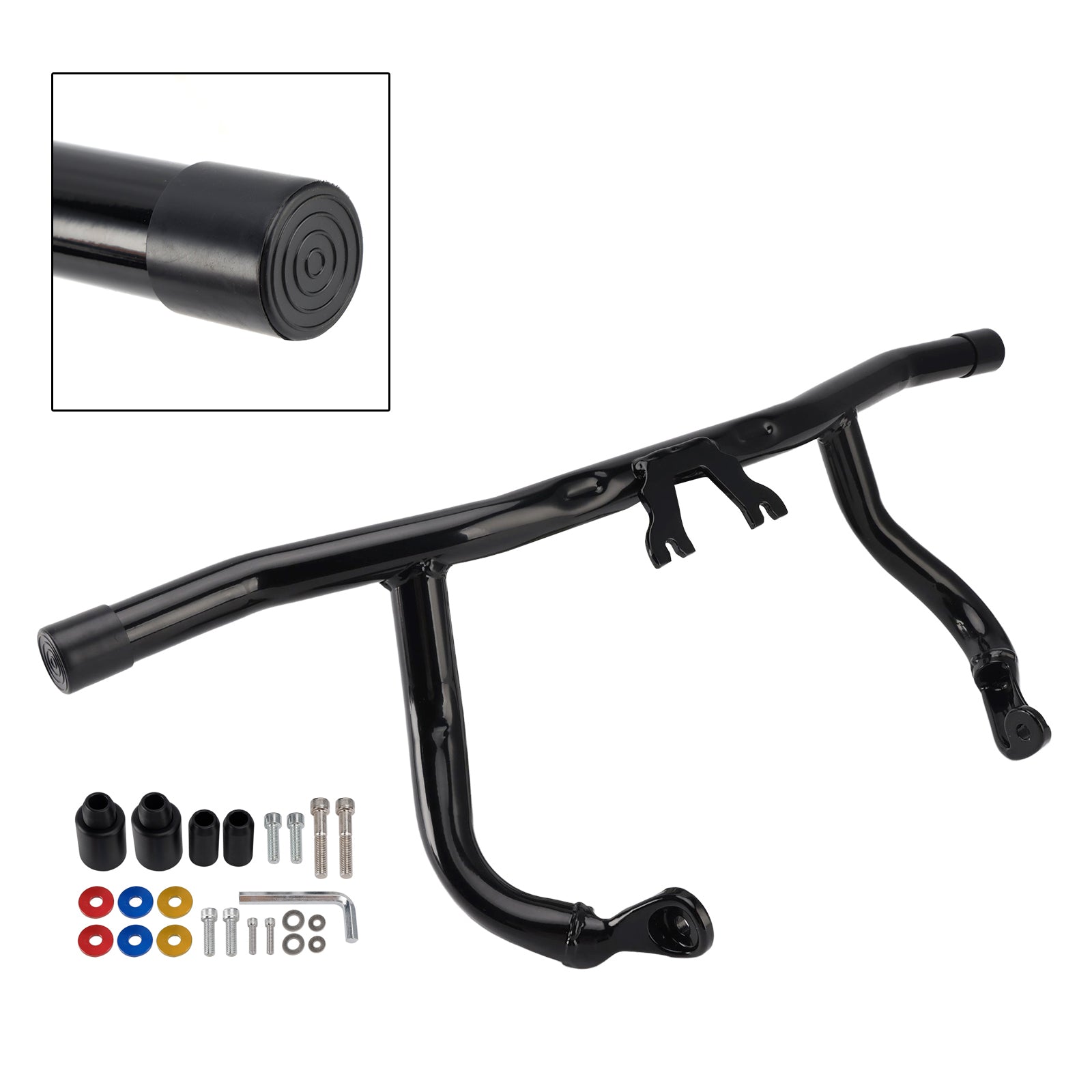 2024-2025 Road Glides Street Glide Road Glide FLHT FLHX Motorbeschermer Crash Bar Framebeschermer Bumper Zwart