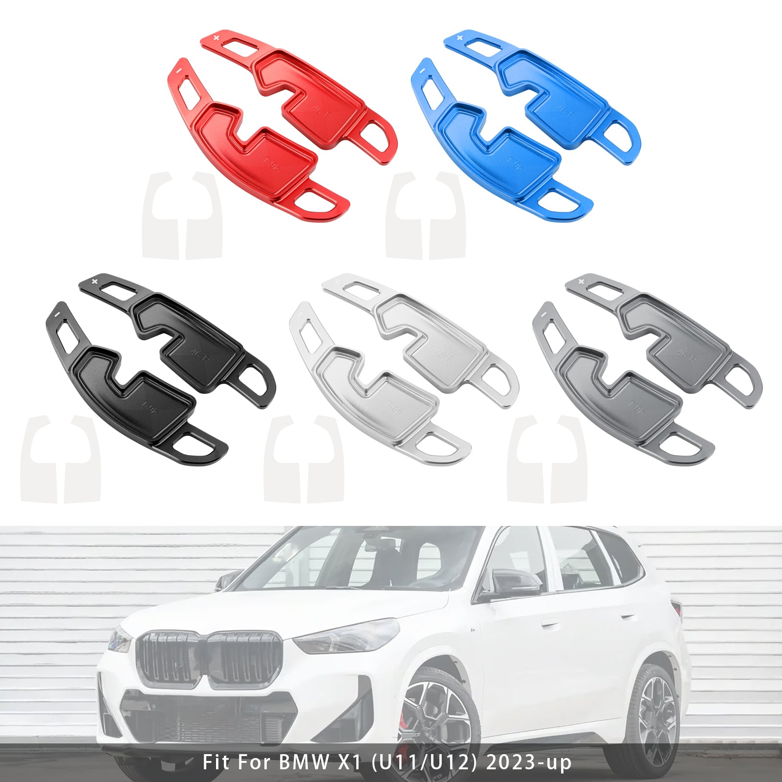 Steering Wheel Paddle Shifter For BMW G45 G60 G68 X1 U11 U12 Aluminium