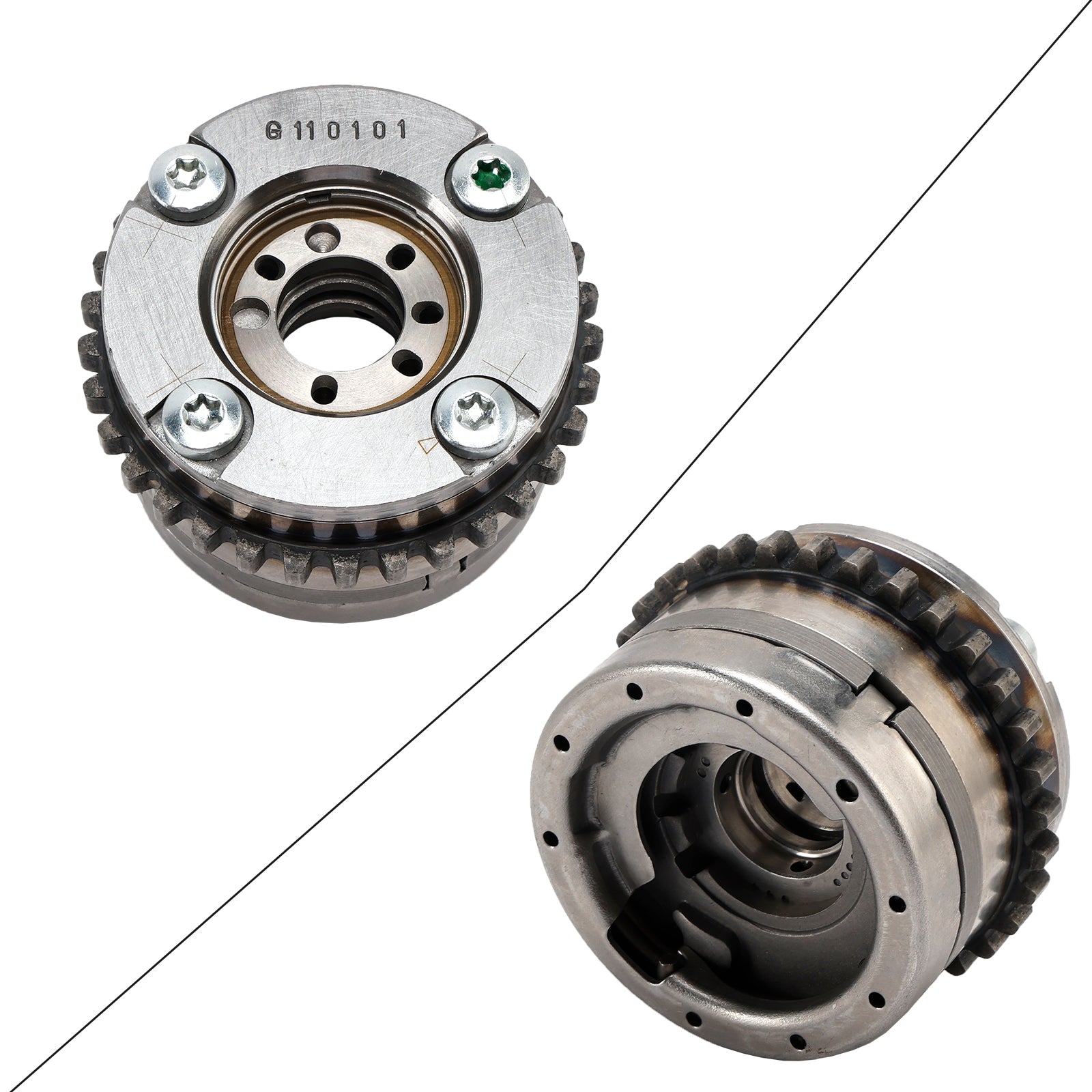 4 STUKS Nokkenas Richter voor Mercedes Benz E550 E63 ML550 S550 M278 Motor