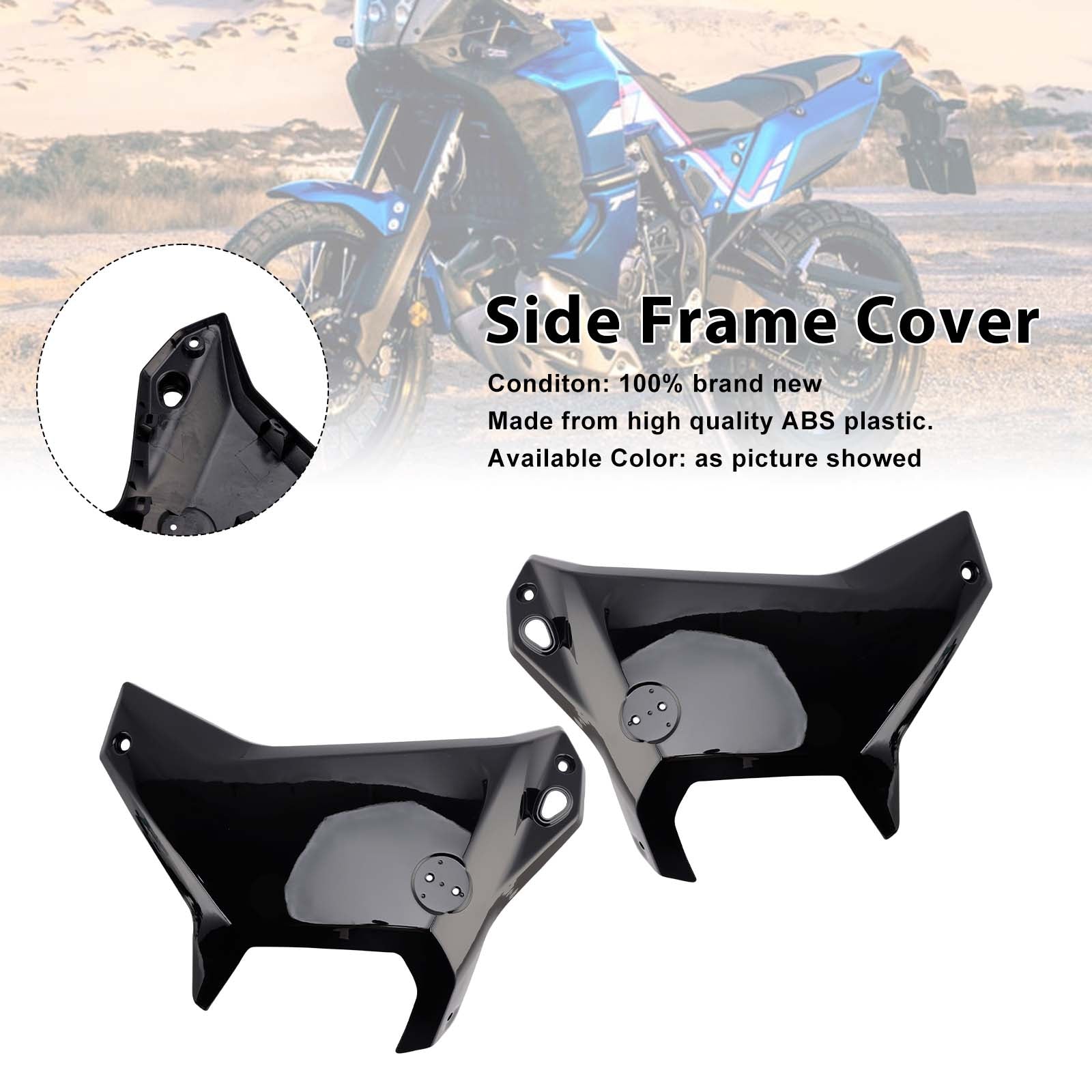 Couvercle de carénage de panneau de cadre latéral pour Yamaha Tenere 700 T700S 2025 – 2026
