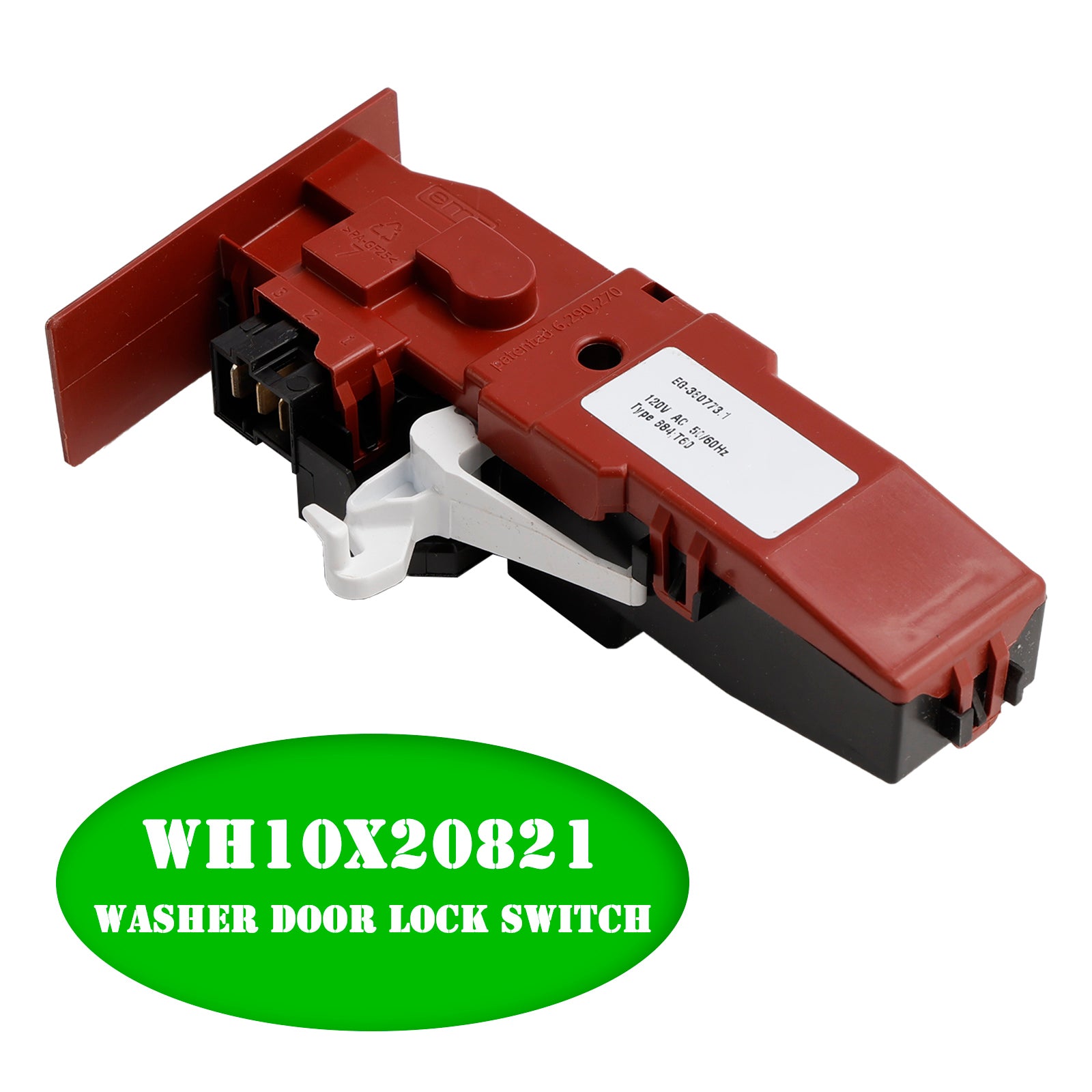 WH10X20821 Washer Door Lock Switch for GE 00648526 4120986 AP5958532 PS11699522